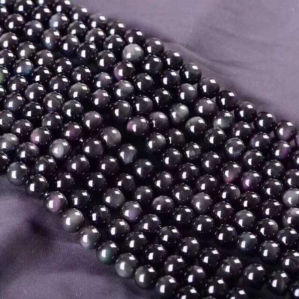 Rainbow Obsidian Beads Strands Loose Beads