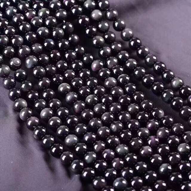 Rainbow Obsidian Beads Strands Loose Beads