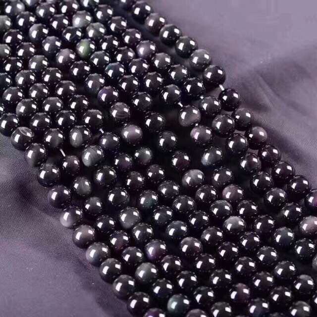 Rainbow Obsidian Beads Strands Loose Beads