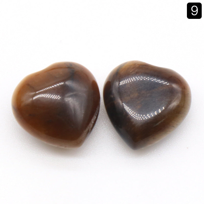 12MM Mini Hearts Natural Crystal Confetti