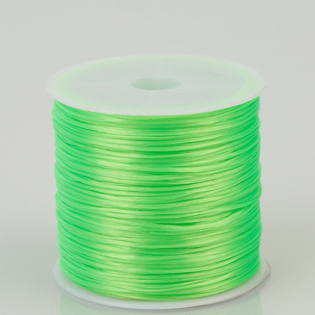 Oblate Stretching String Rope Jewelry DIY Bracelet Making Elastic Rope Crystal Beads