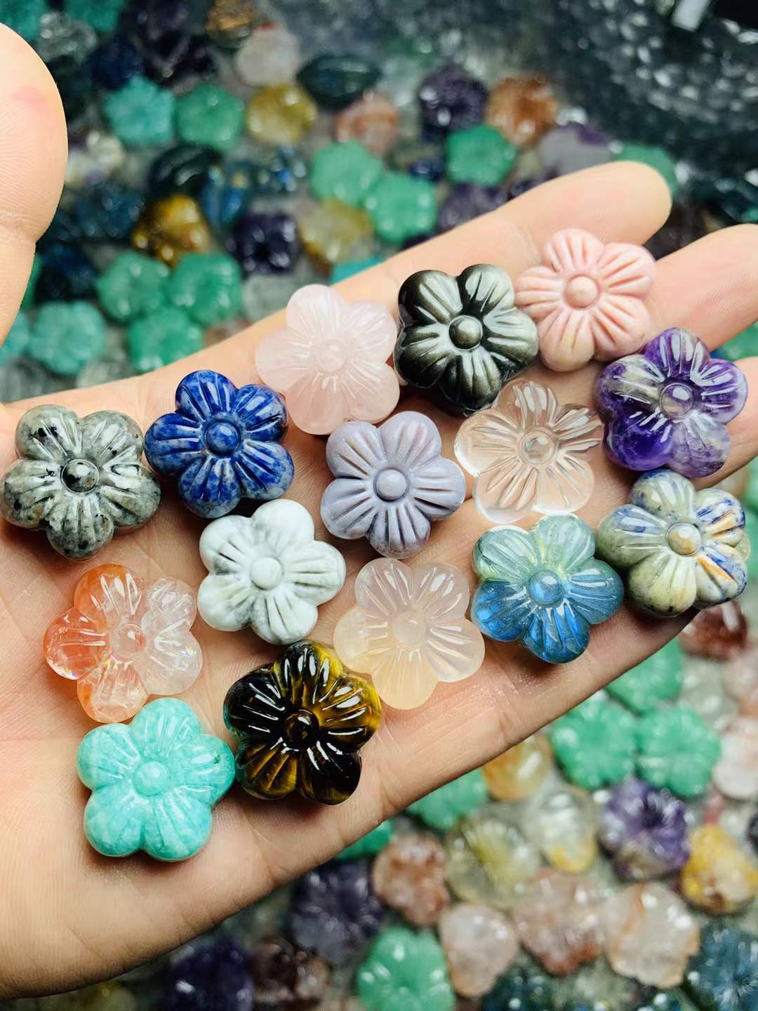 flower flat carving