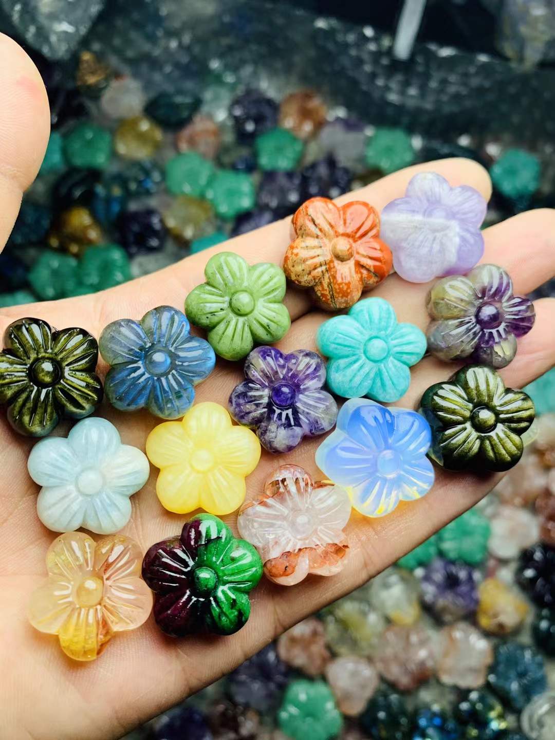 flower flat carving