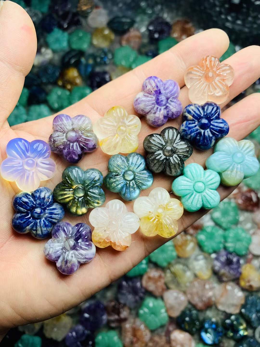 flower flat carving