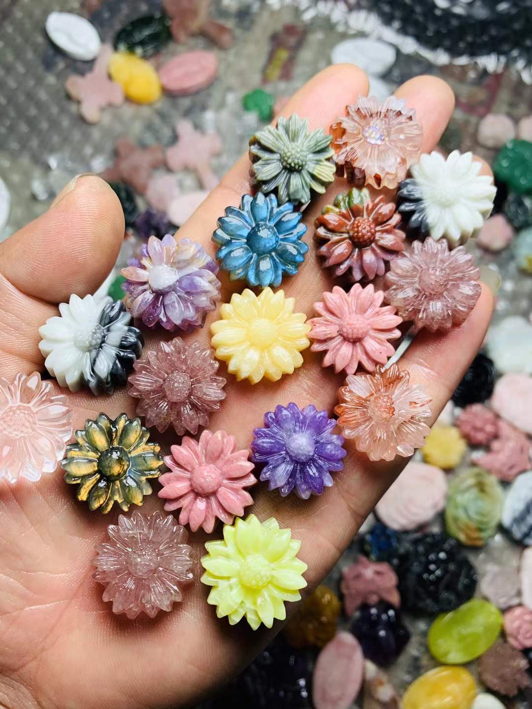 daisy flat carving