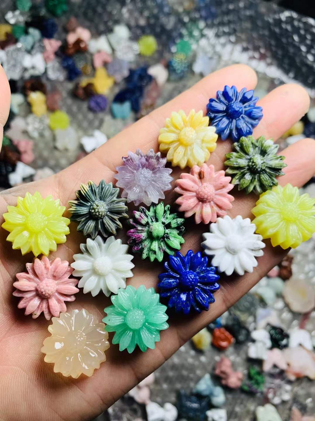 daisy flat carving