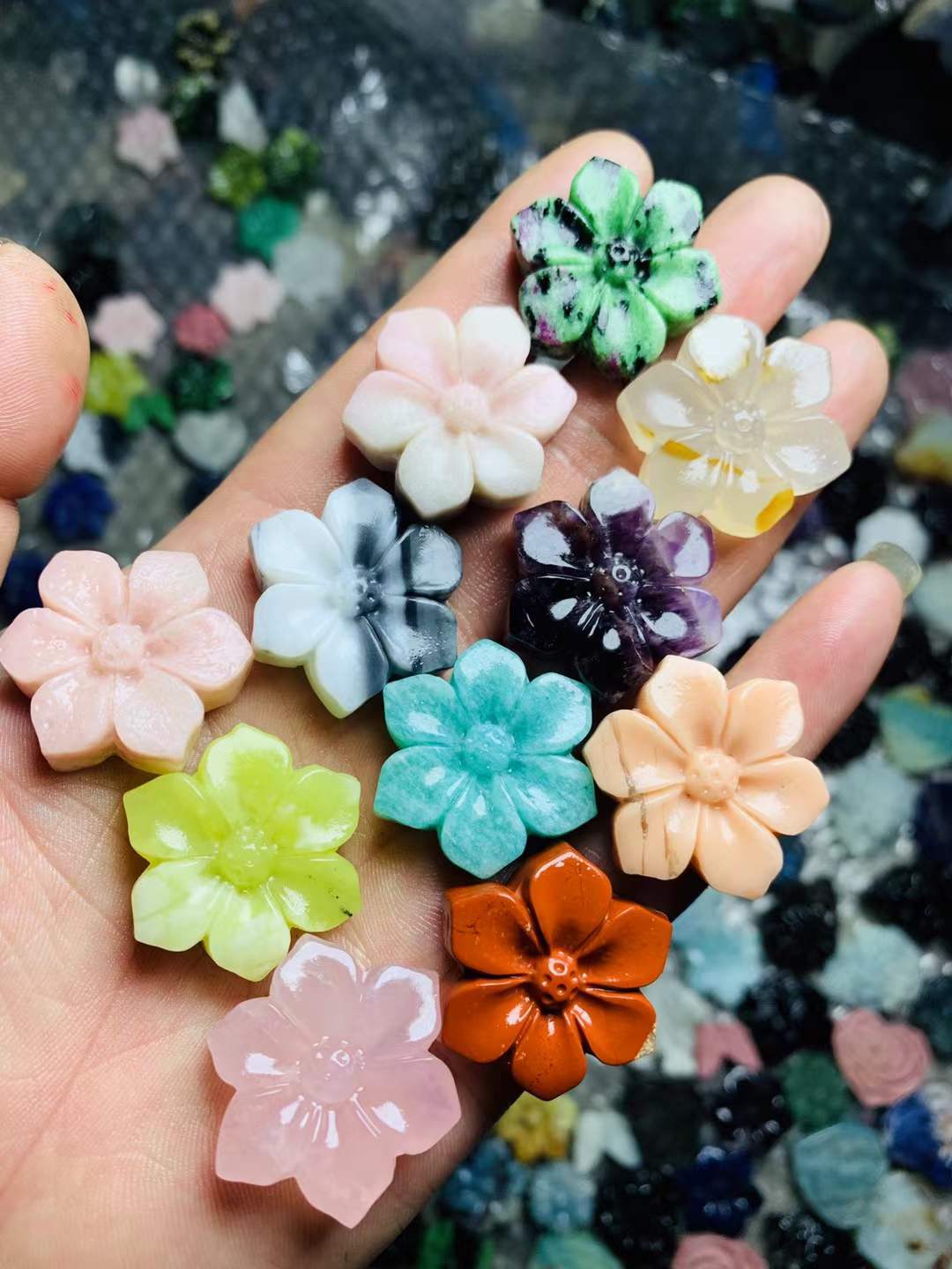 flower flat carving