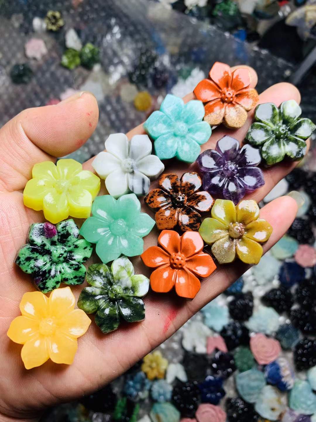 flower flat carving