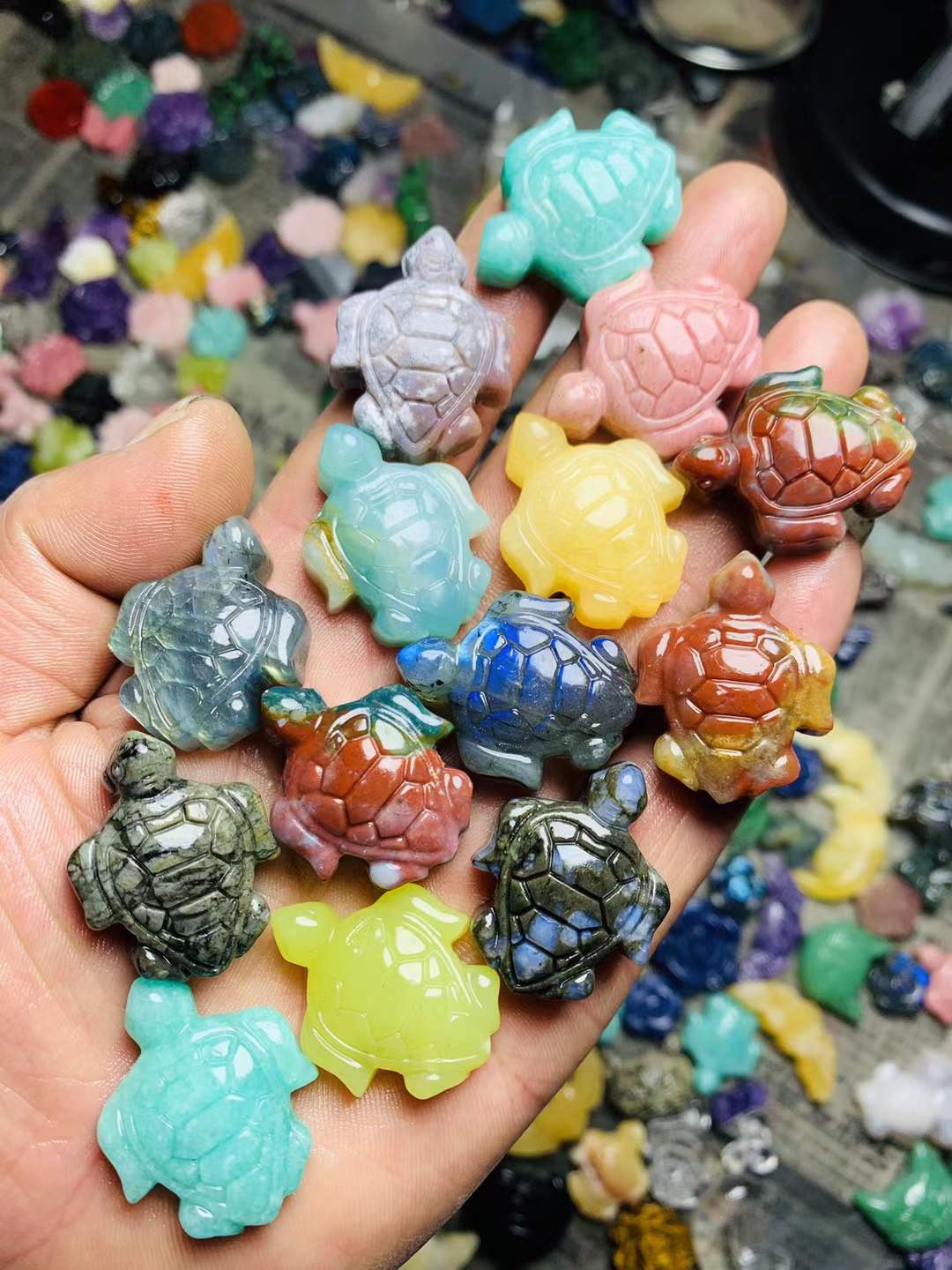 turtle flat carving