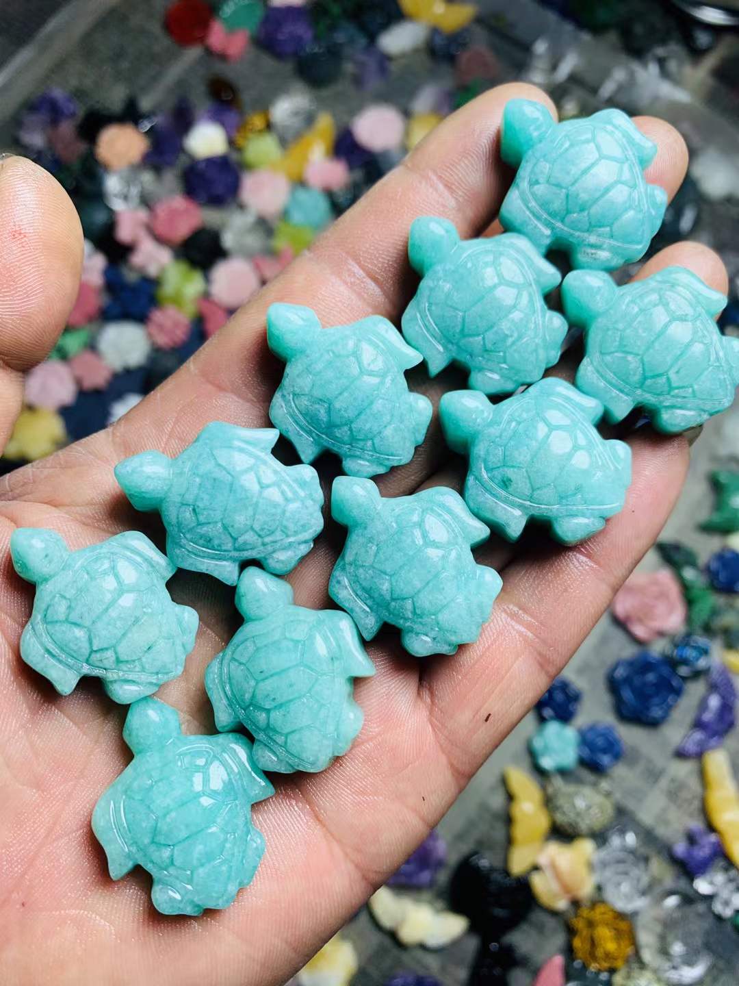 turtle flat carving