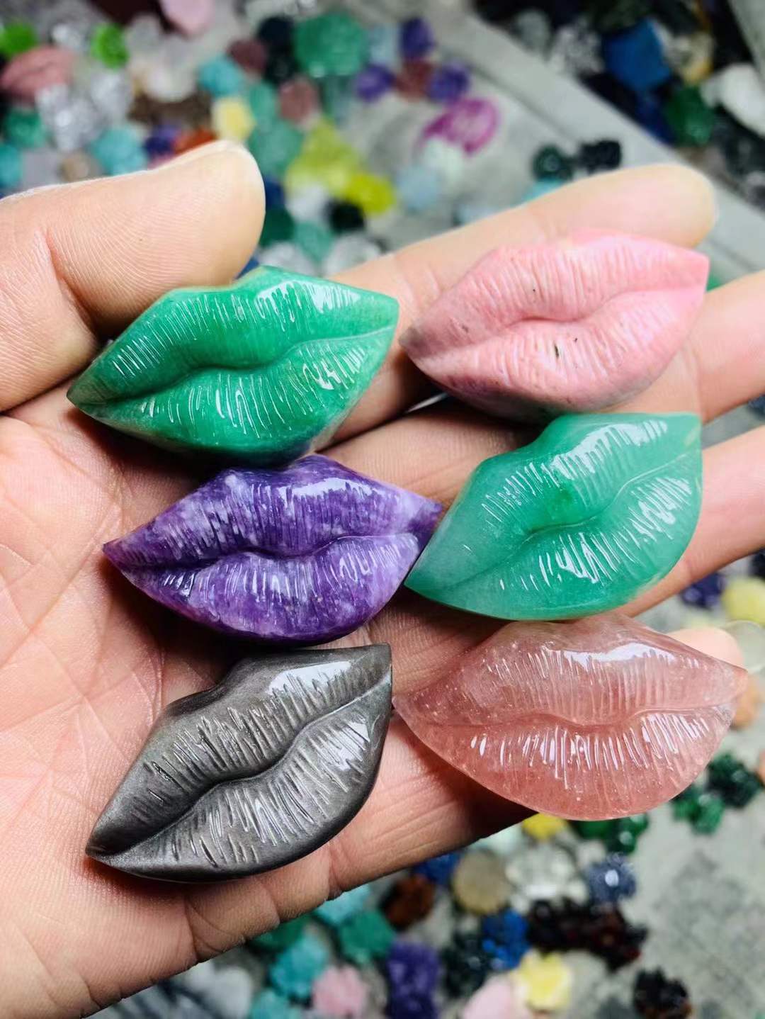 lip flat carving
