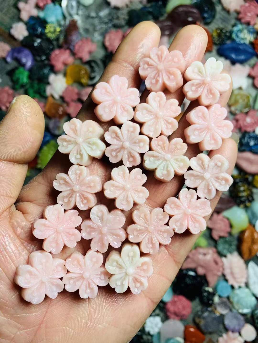 cherry blossom  flat carving