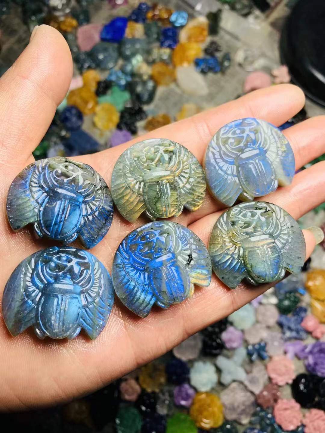 beetle flat carving