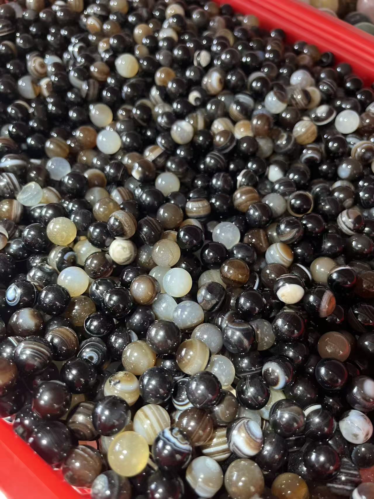 black agate by weight