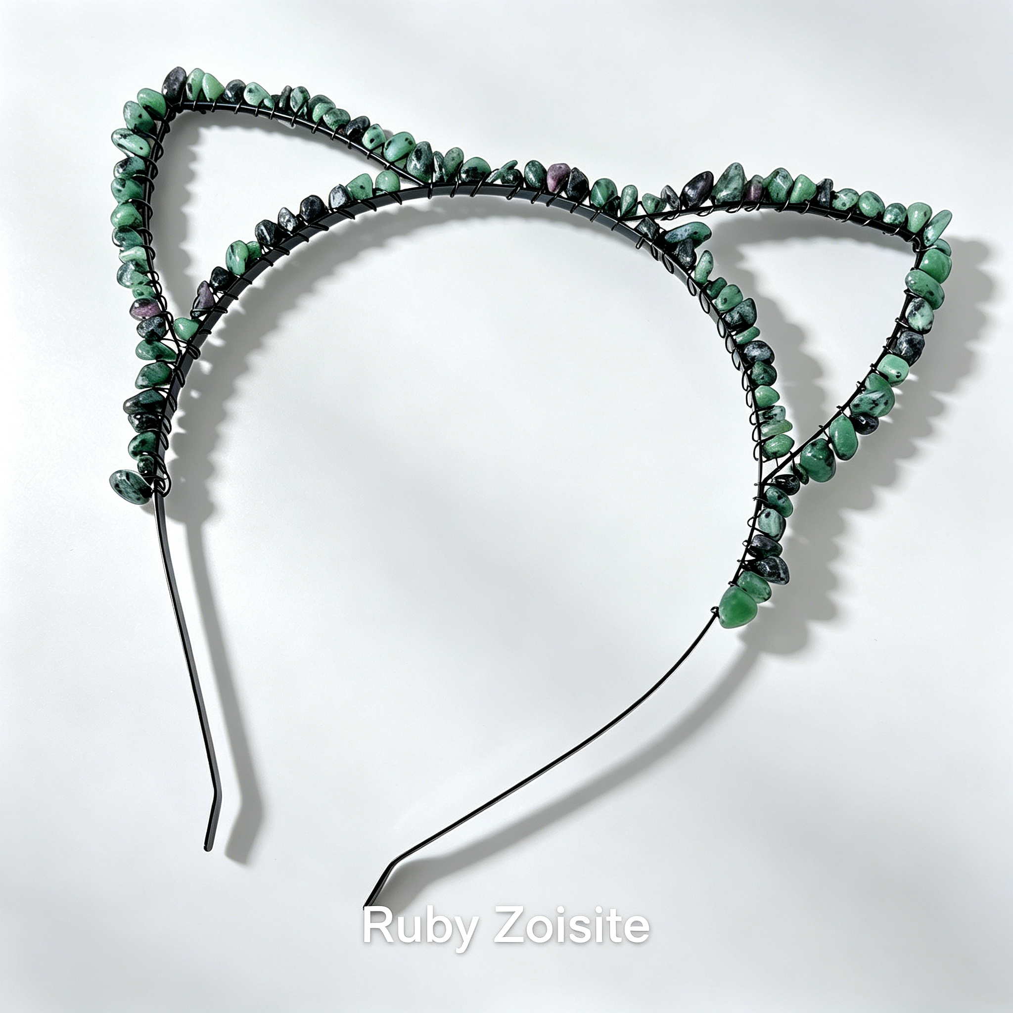 Cat Ear Crystal Chips Headbands
