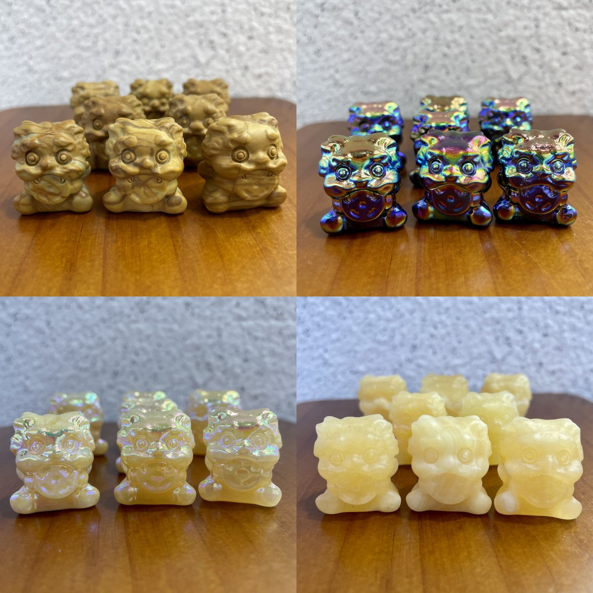 3CM Money Lion Mini Carving