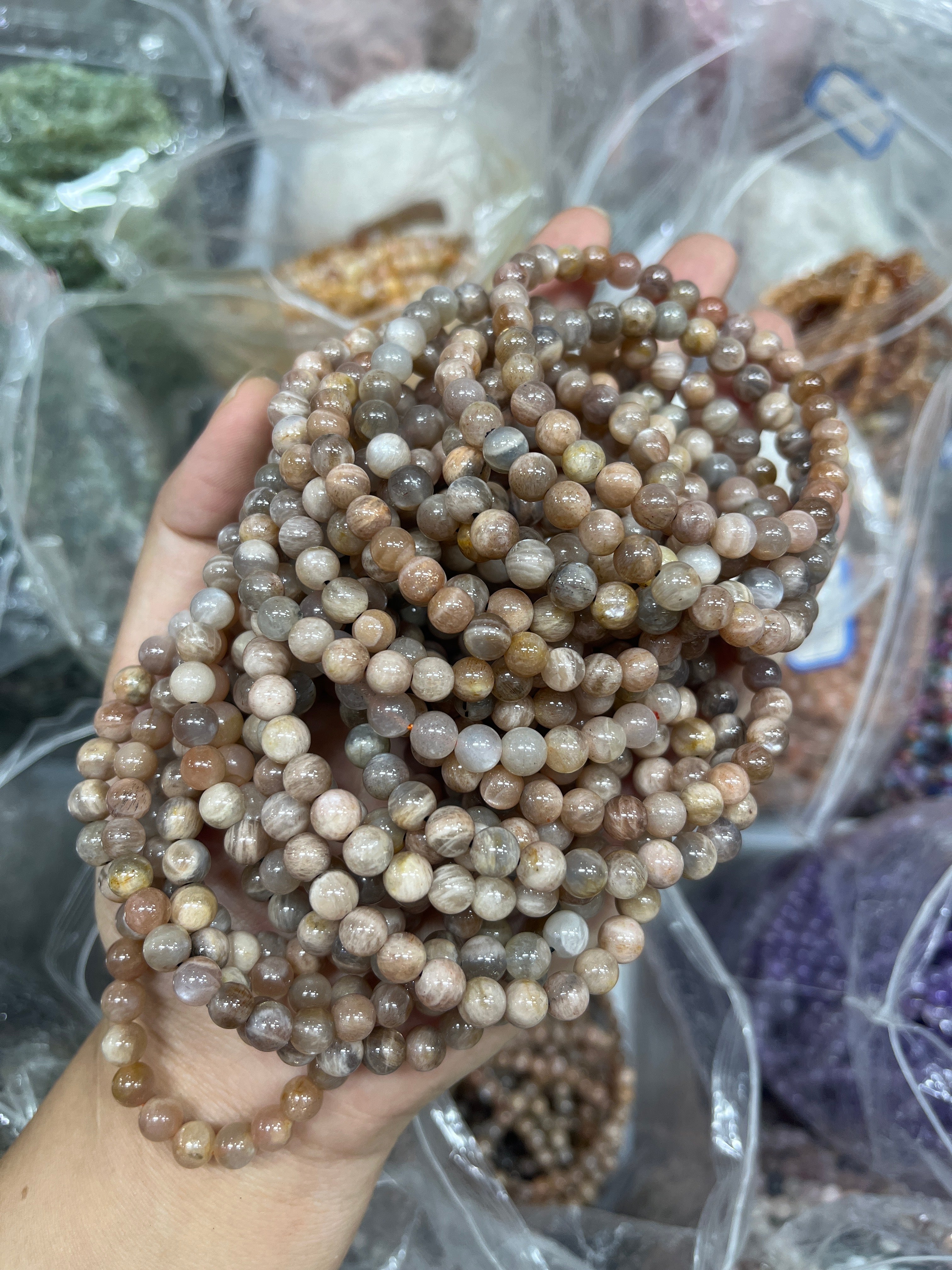 6mm sunstone bracelet wholesale
