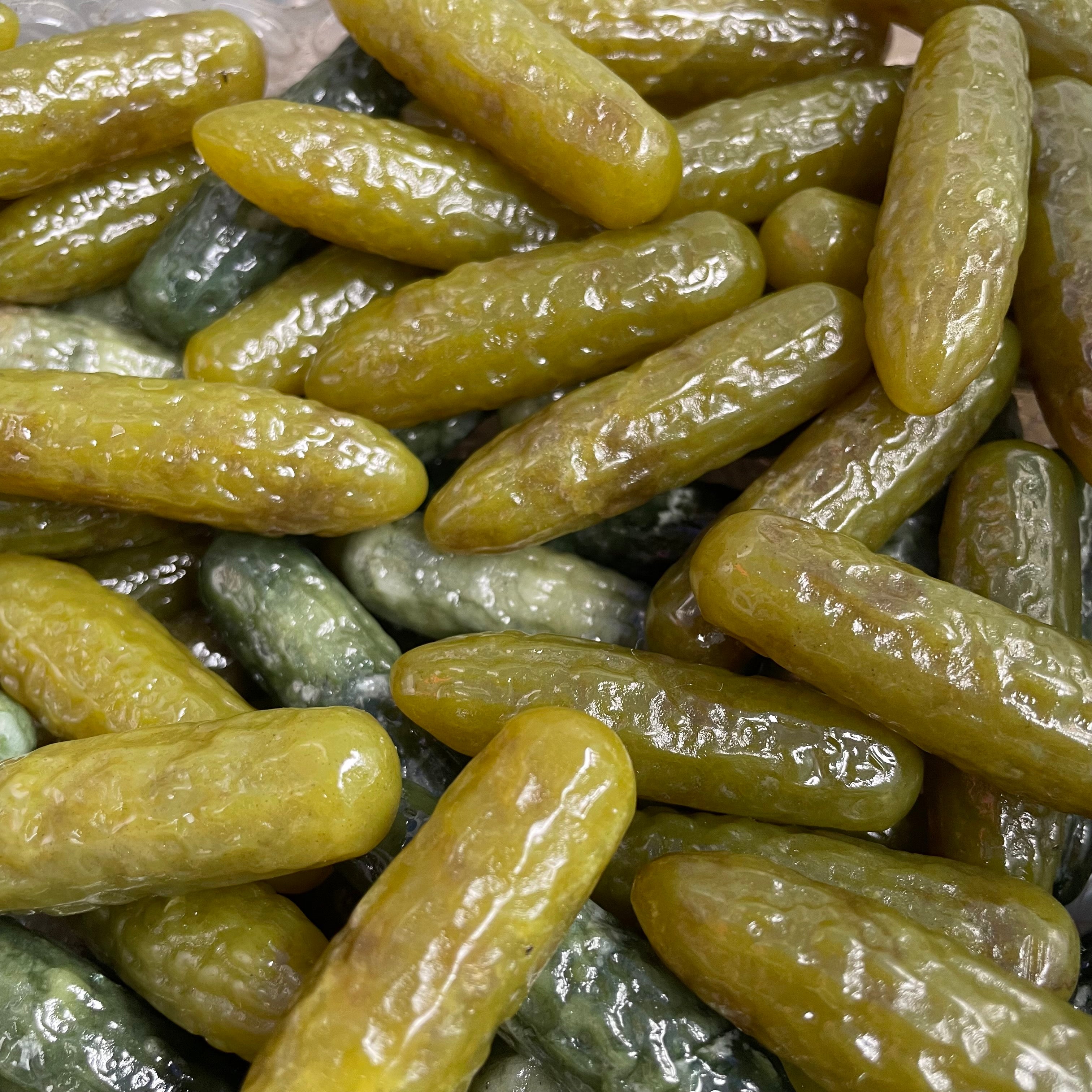 4CM Mini Pickled Cucumber Carving