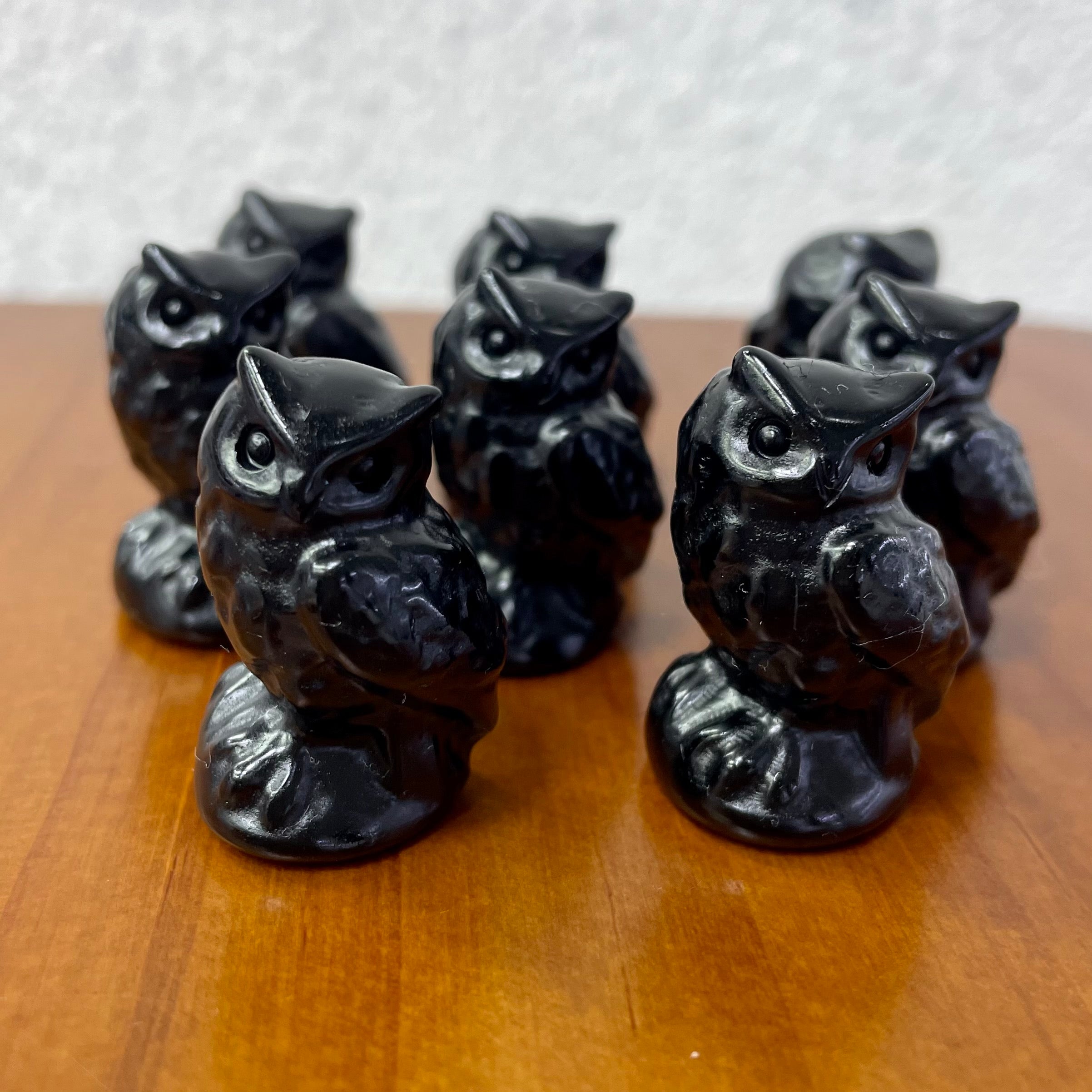 3CM Owl Mini Carving