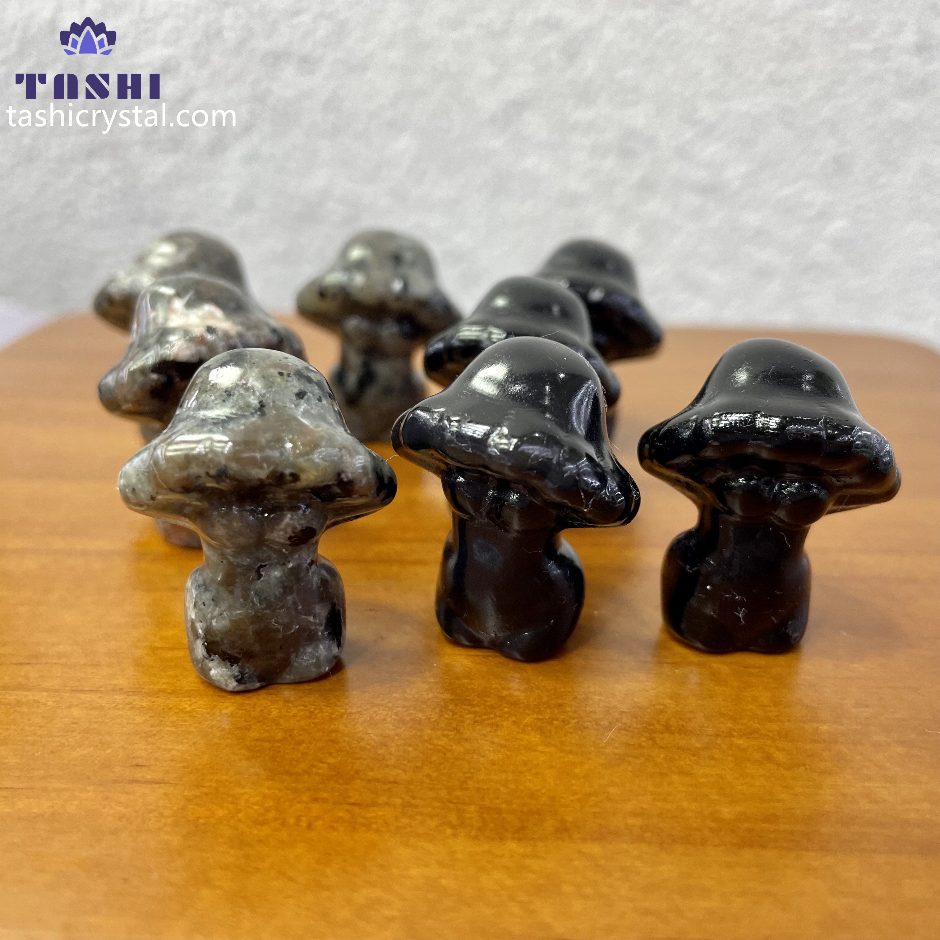 3CM Mushroom Lady Mini Carving