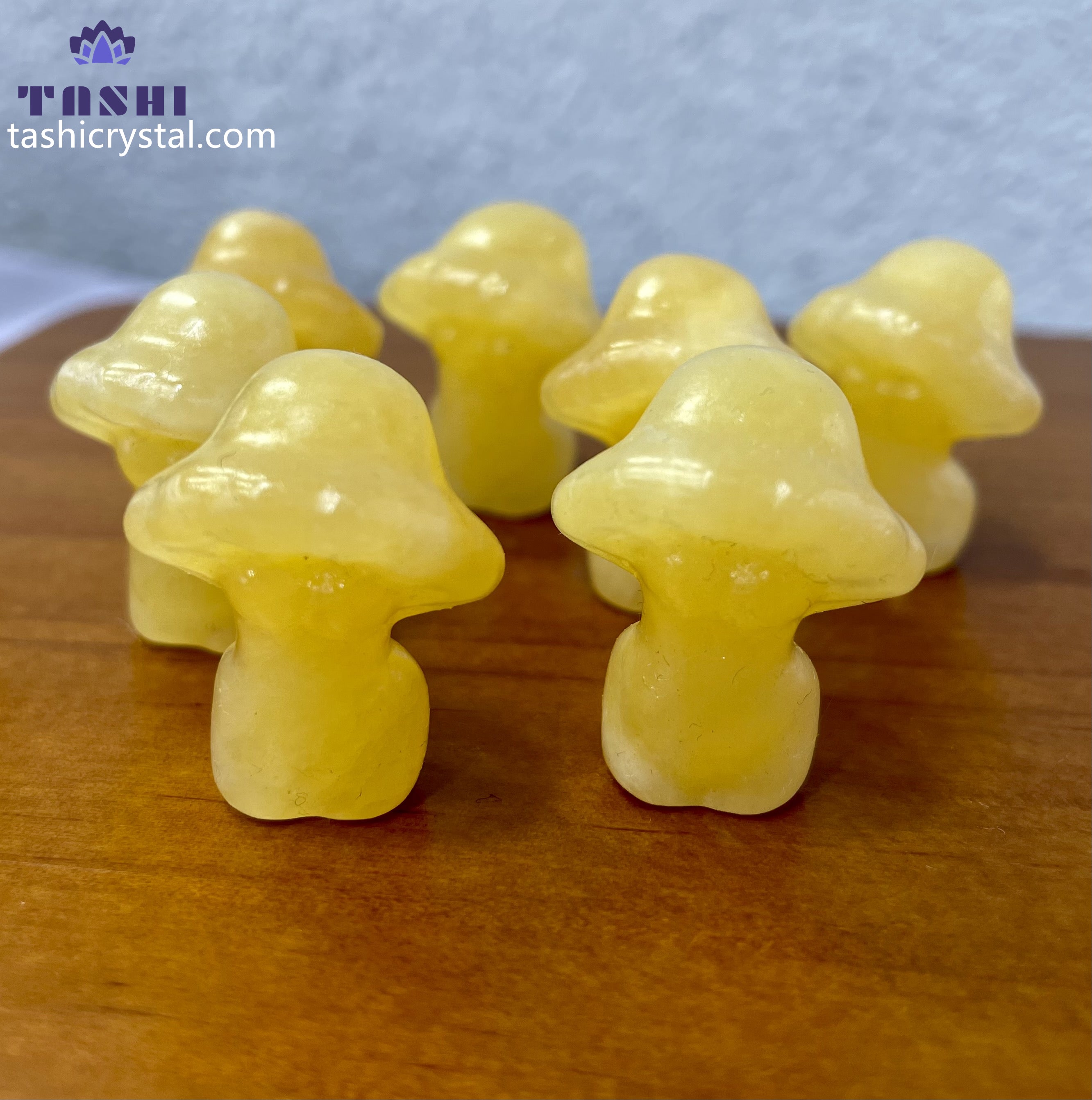 3CM Mushroom Lady Mini Carving