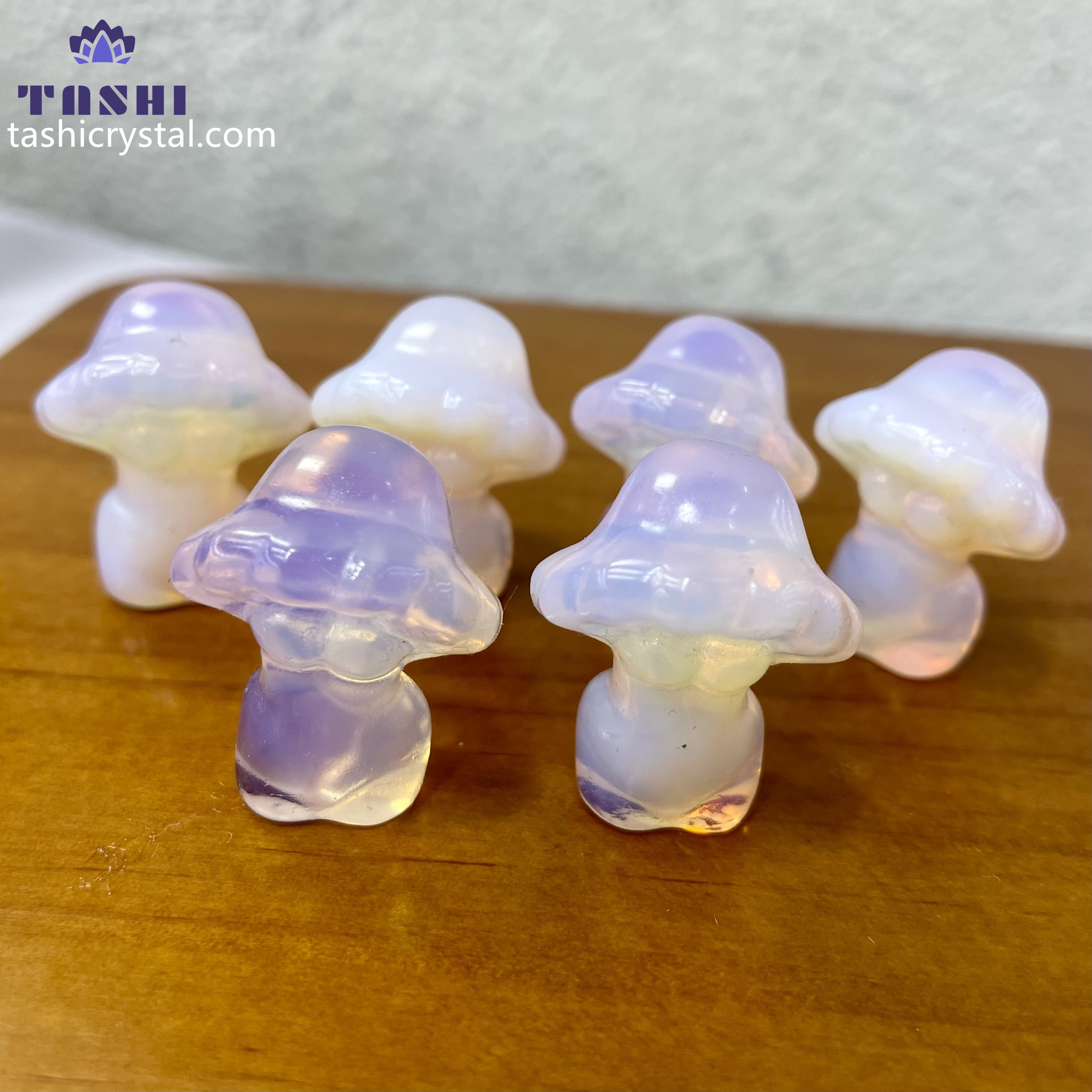 3CM Mushroom Lady Mini Carving