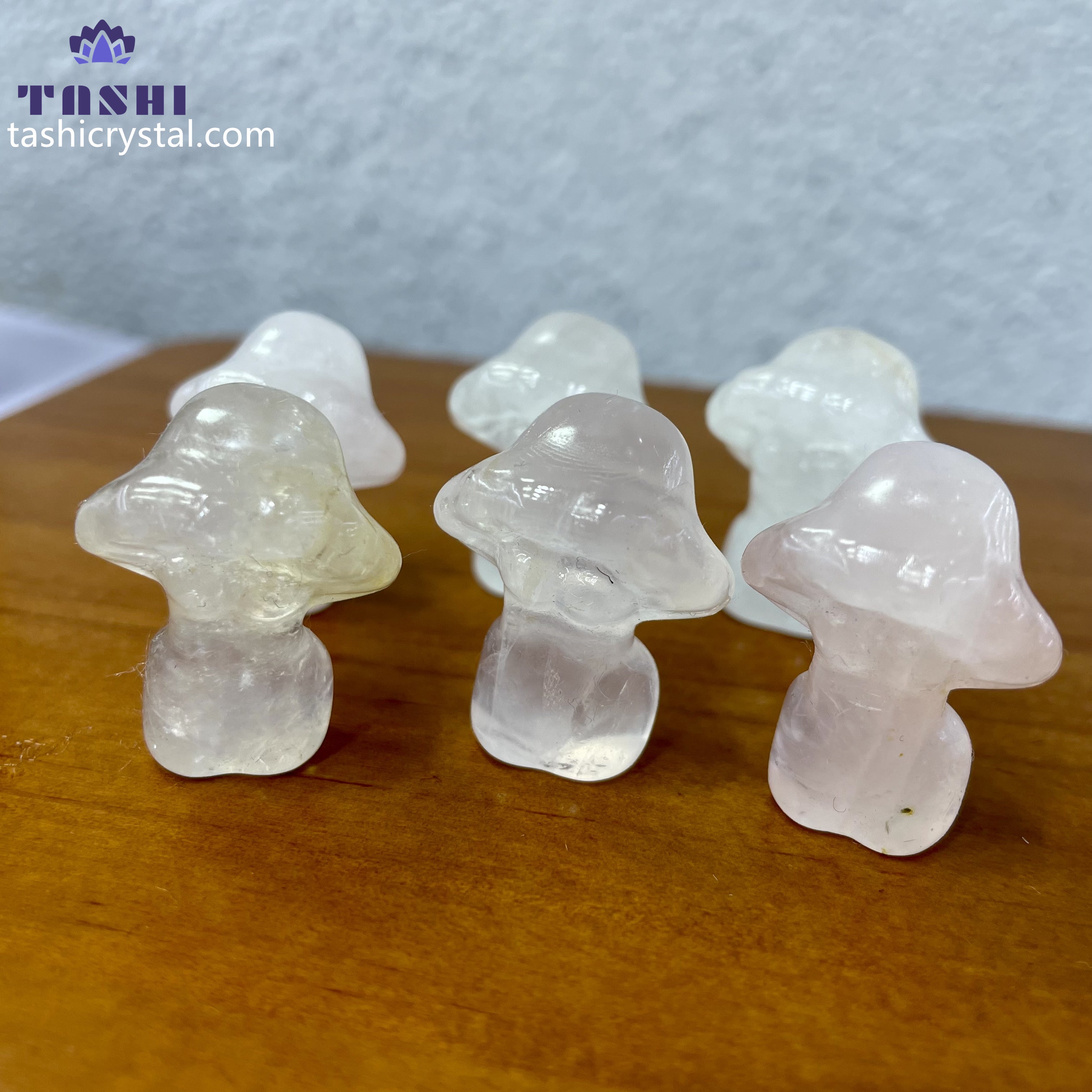 3CM Mushroom Lady Mini Carving