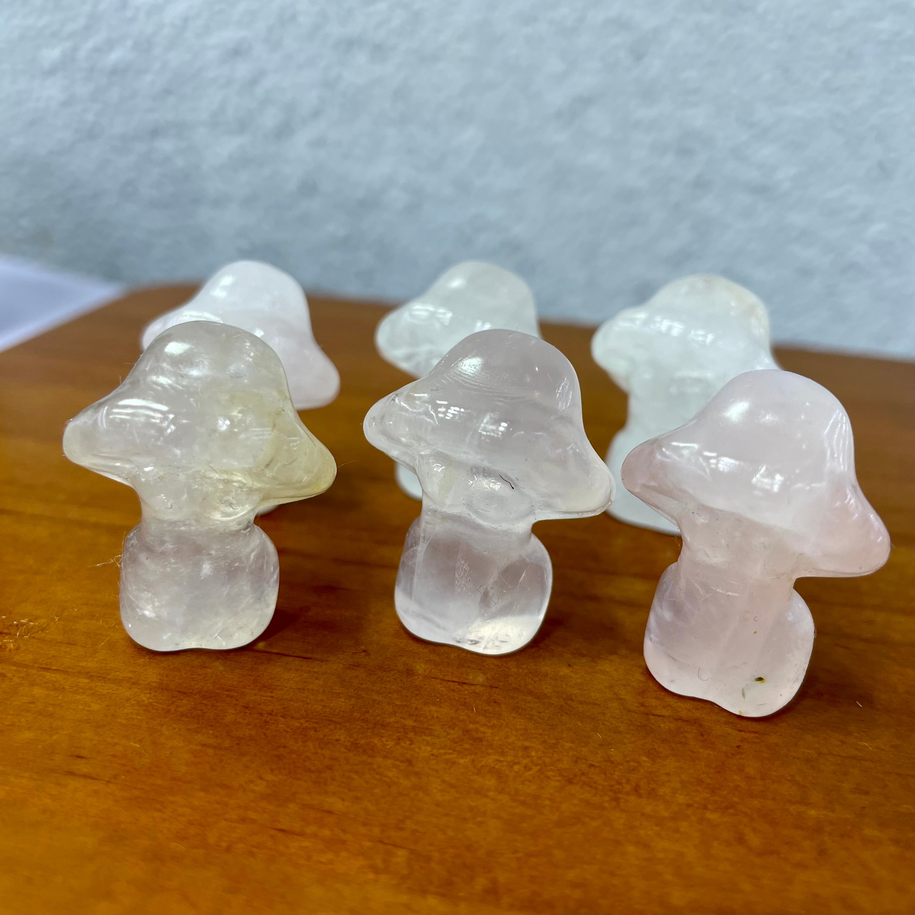 3CM Mushroom Lady Mini Carving
