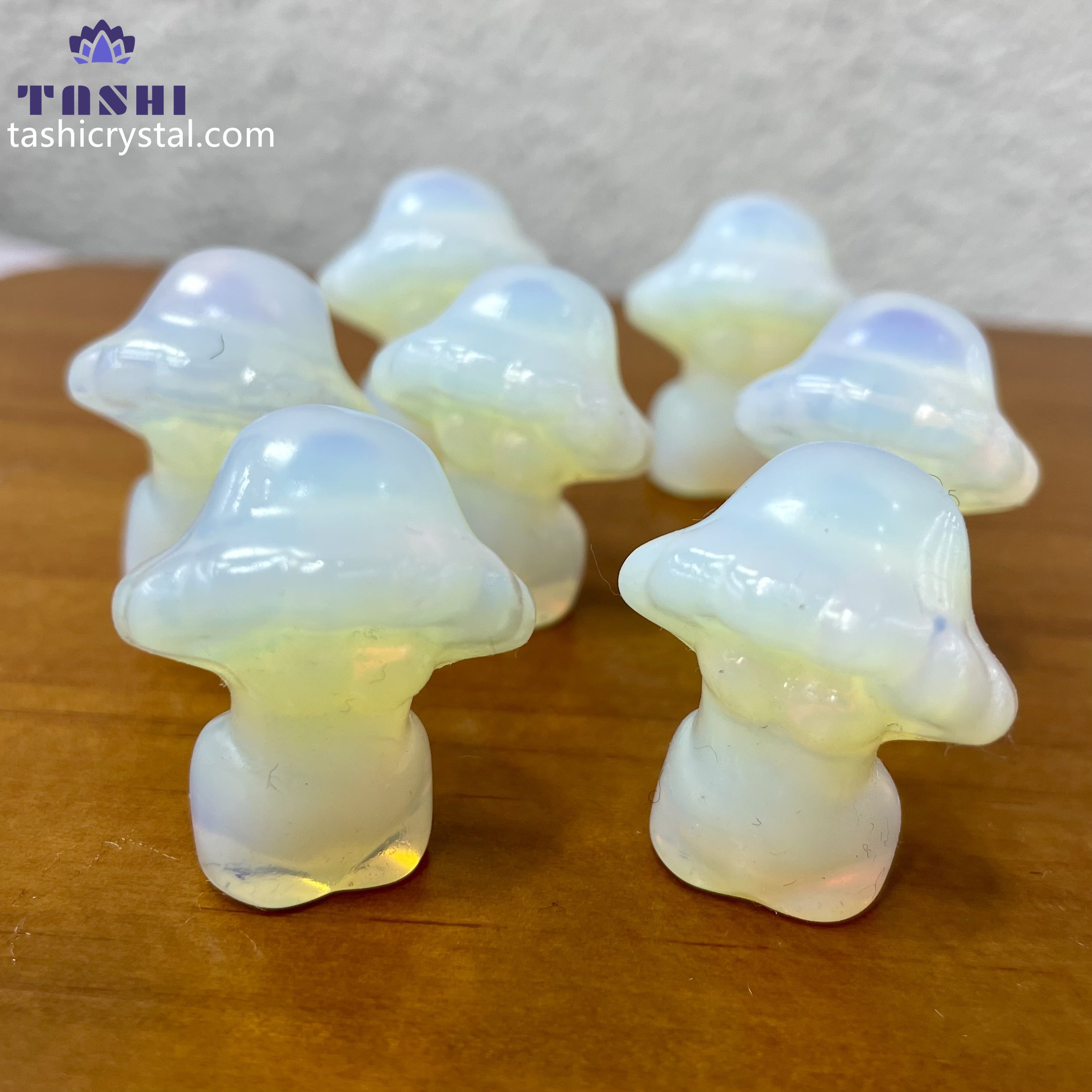 3CM Mushroom Lady Mini Carving