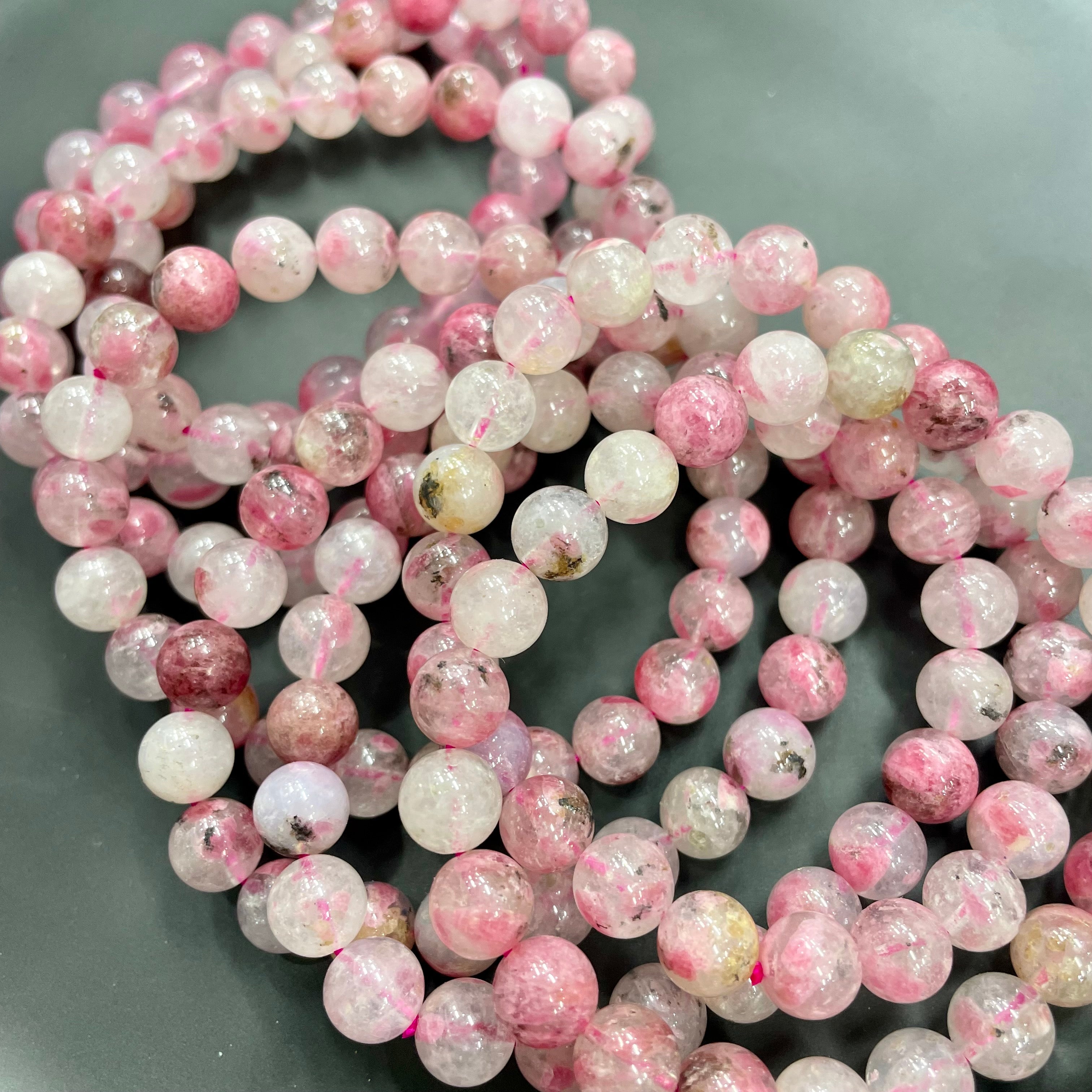 Cherry Rhodonite Bracelets