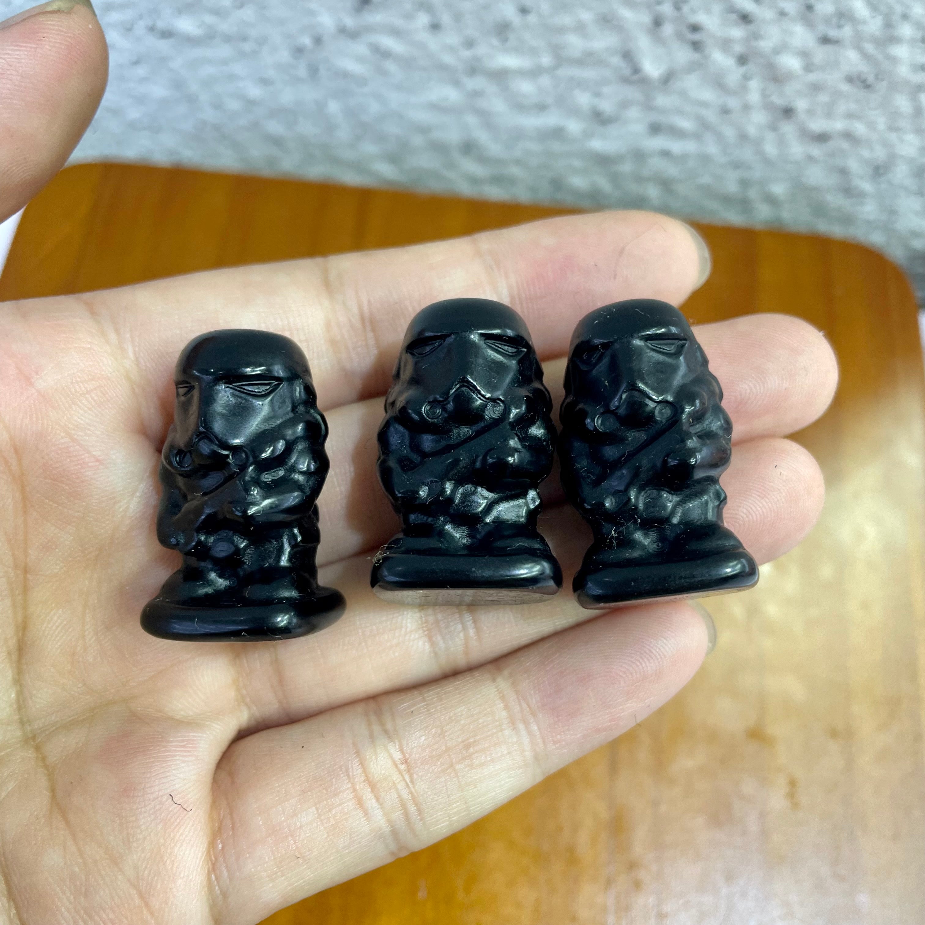 3CM Star Wars Characters Mini Carving