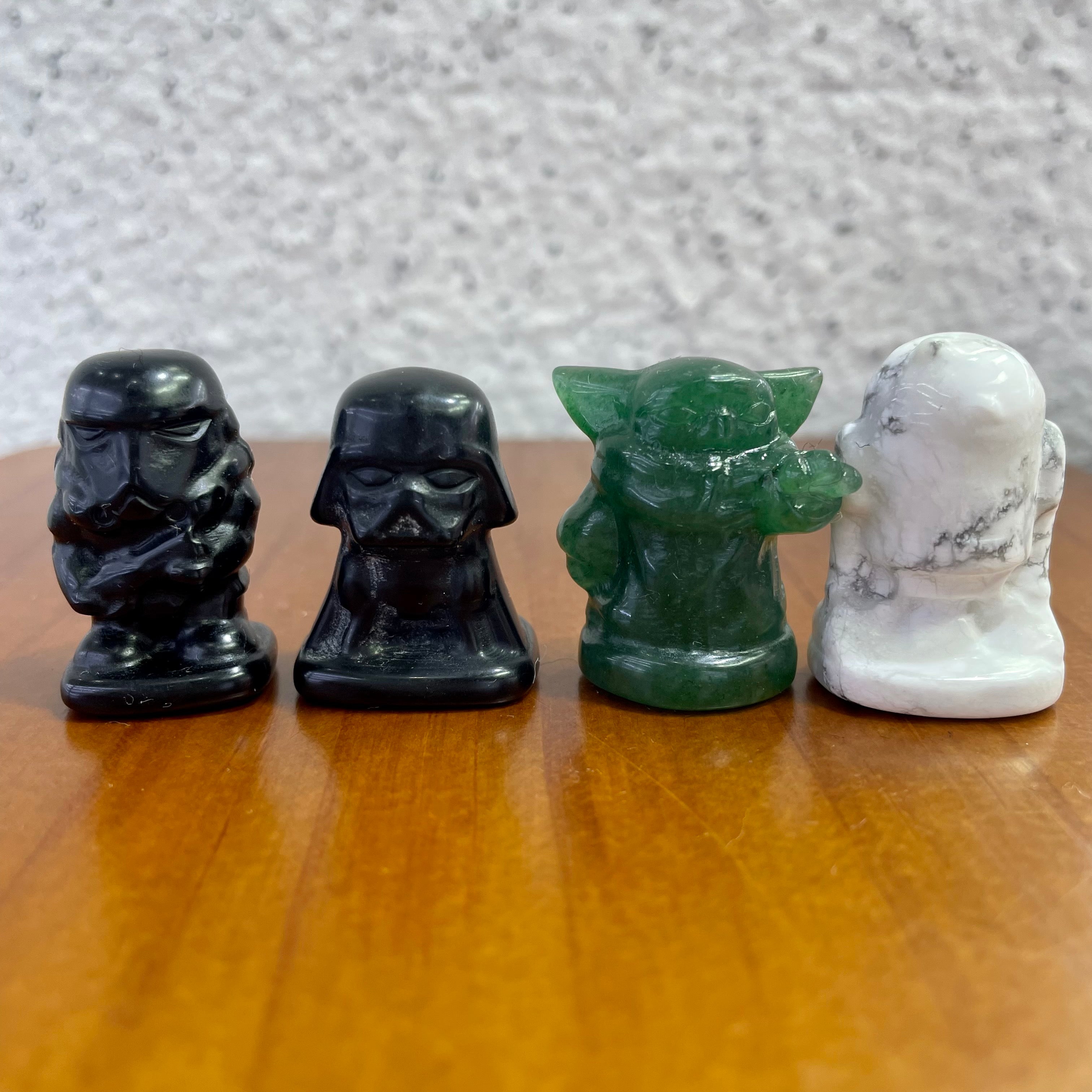 3CM Star Wars Characters Mini Carving
