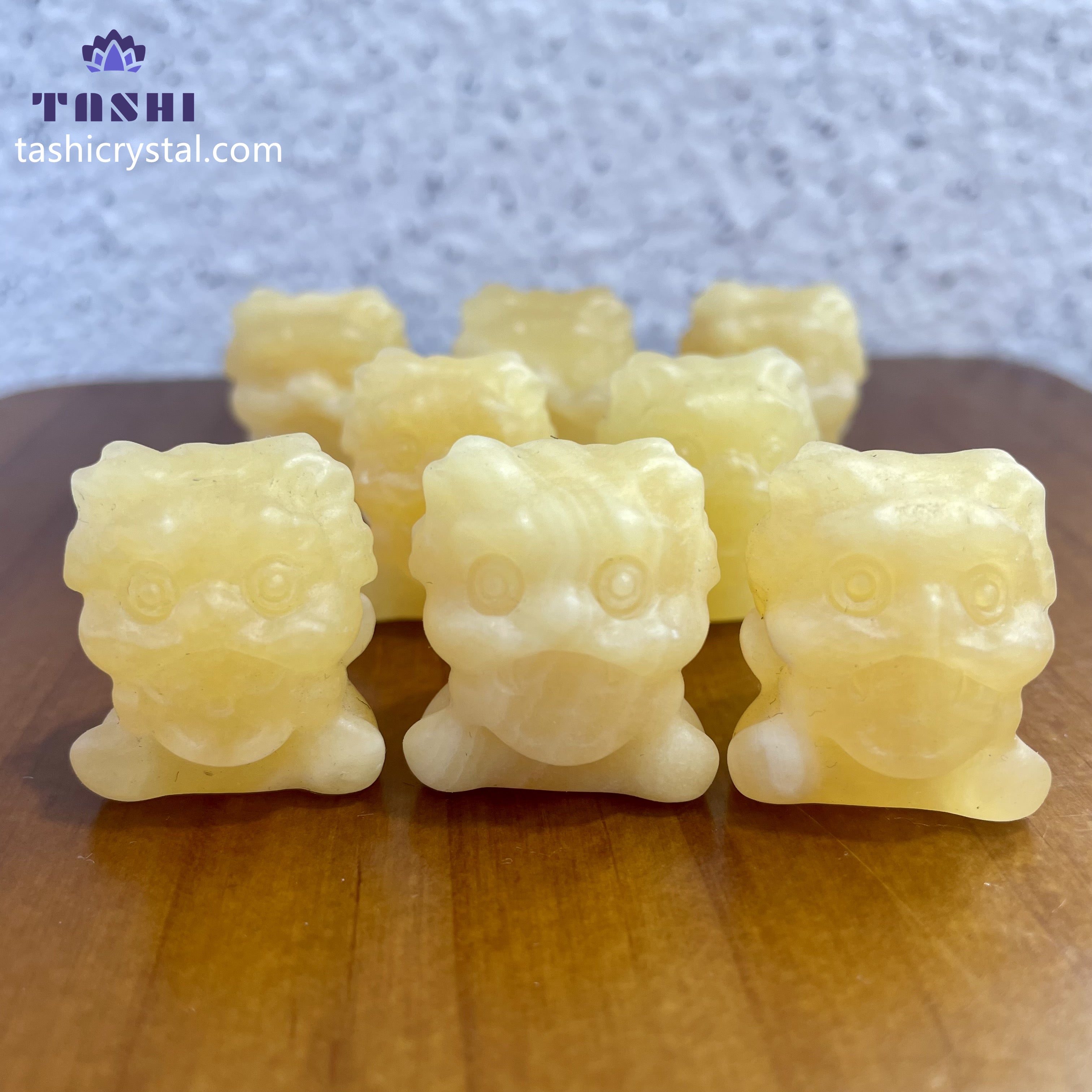 3CM Money Lion Mini Carving