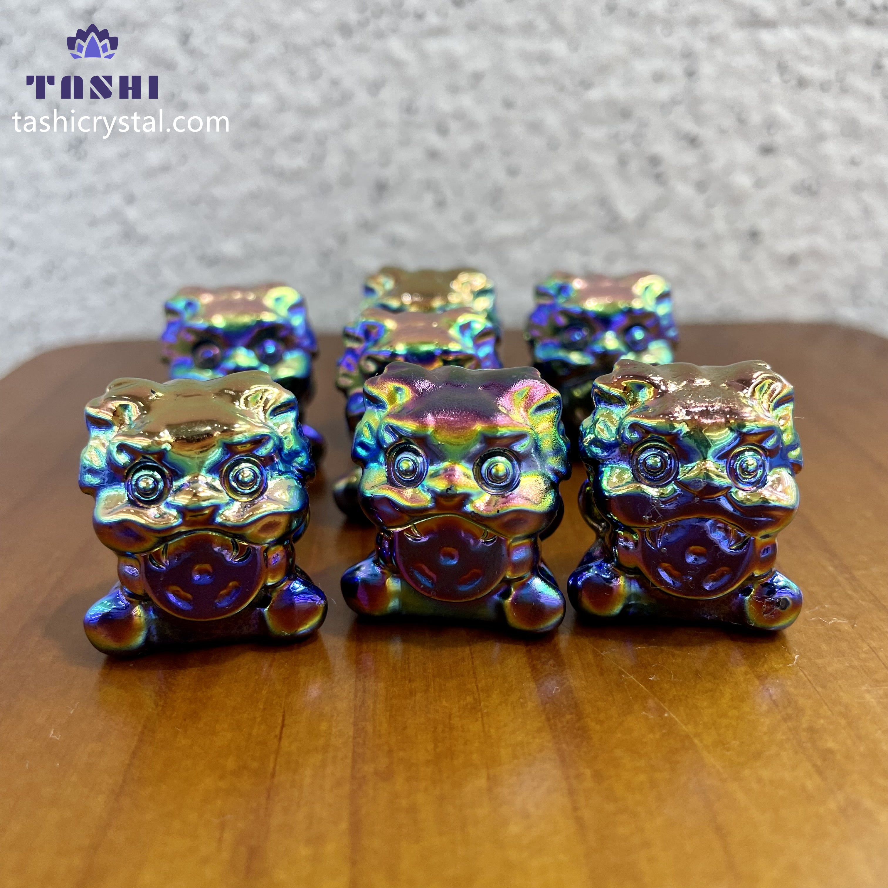 3CM Money Lion Mini Carving