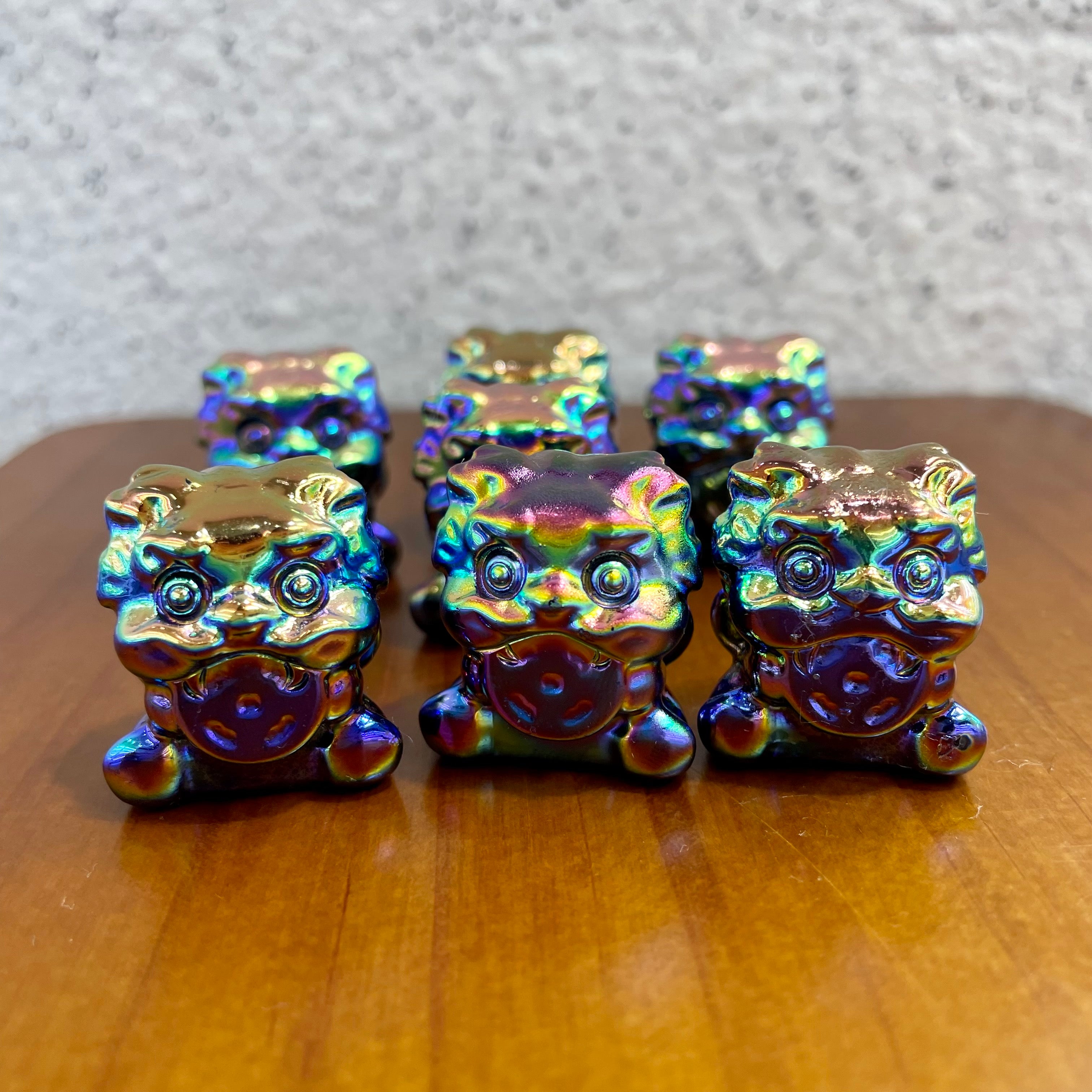 3CM Money Lion Mini Carving