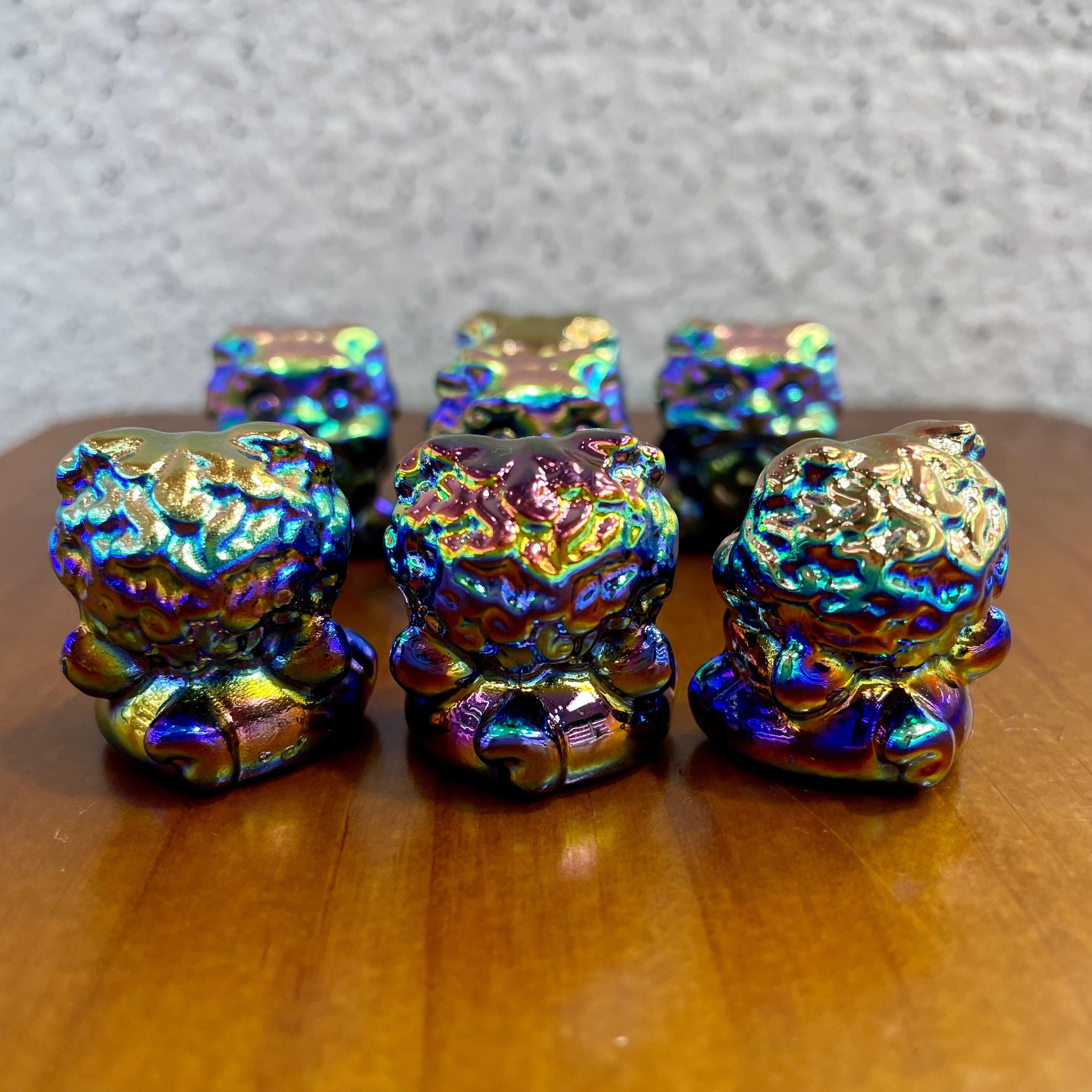 3CM Money Lion Mini Carving