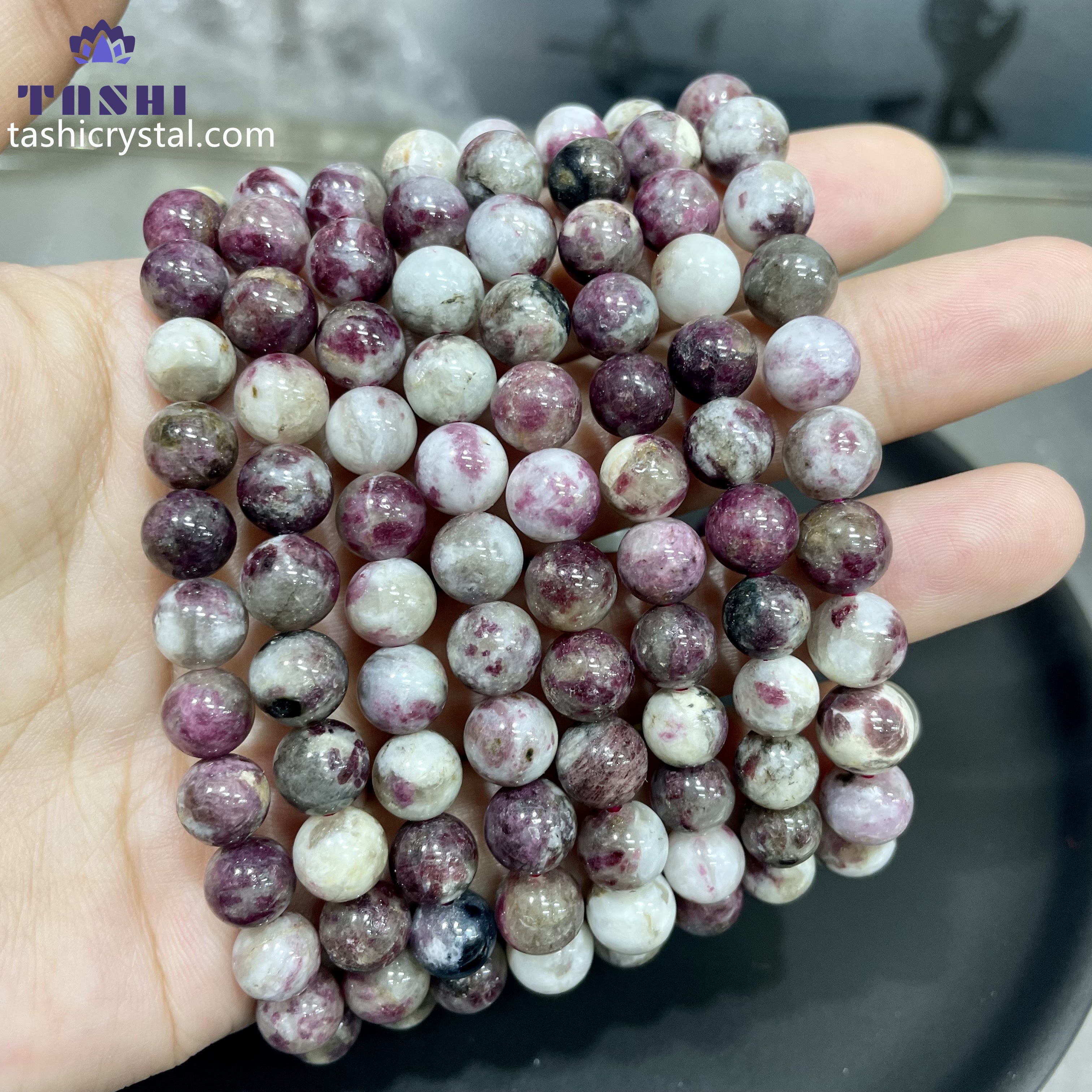 Pink Tourmaline Bracelets