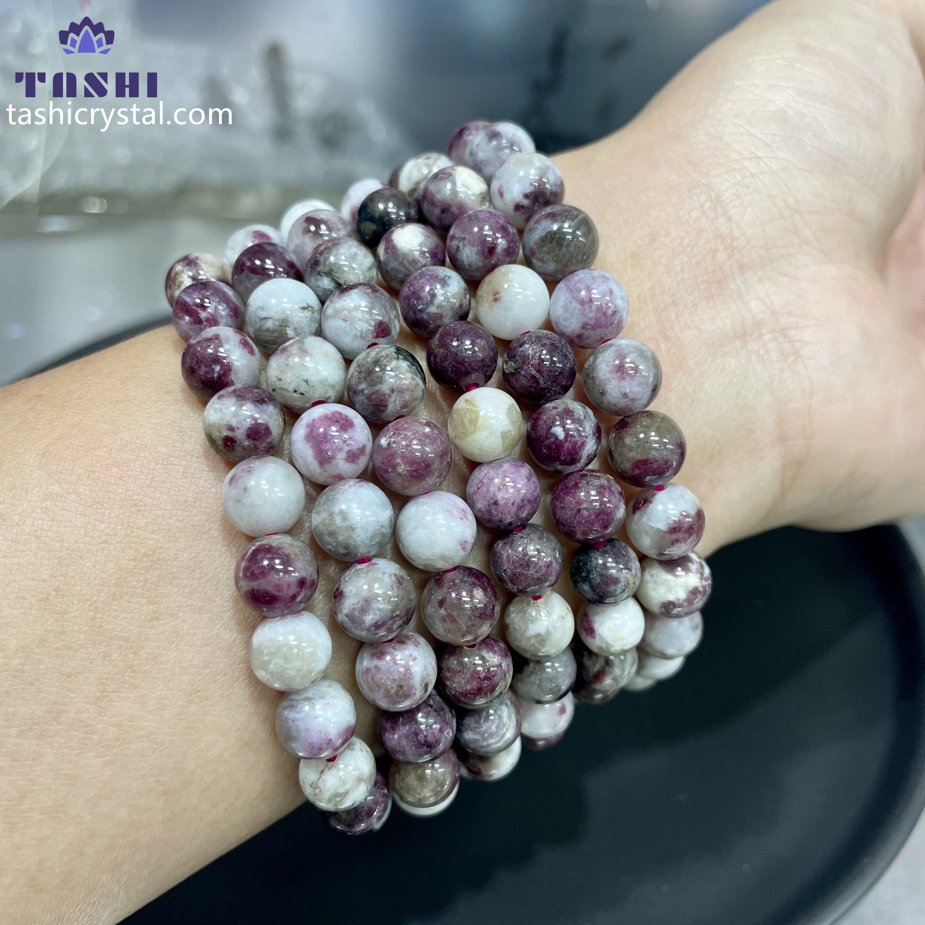 Pink Tourmaline Bracelets