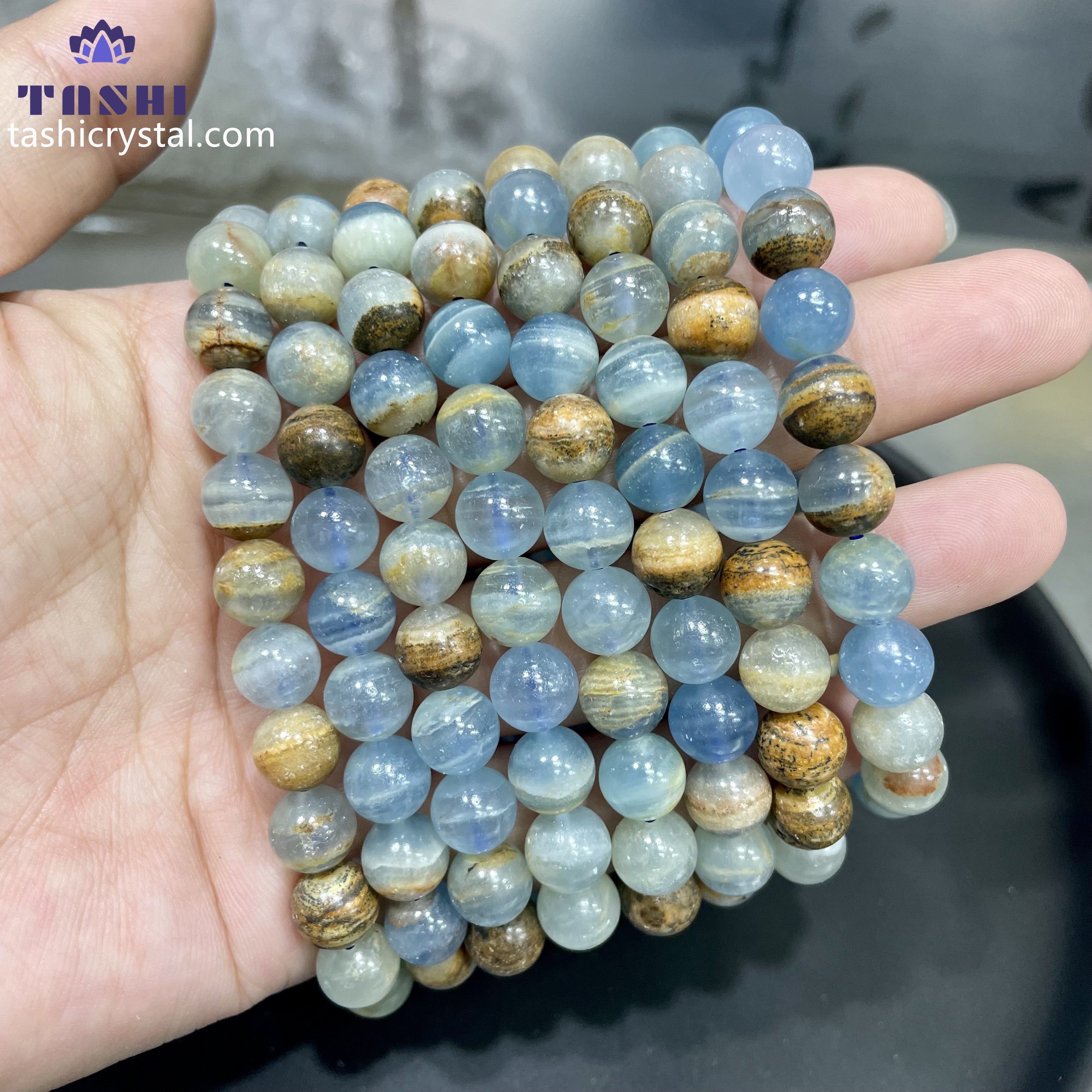 Blue Onyx Bracelets