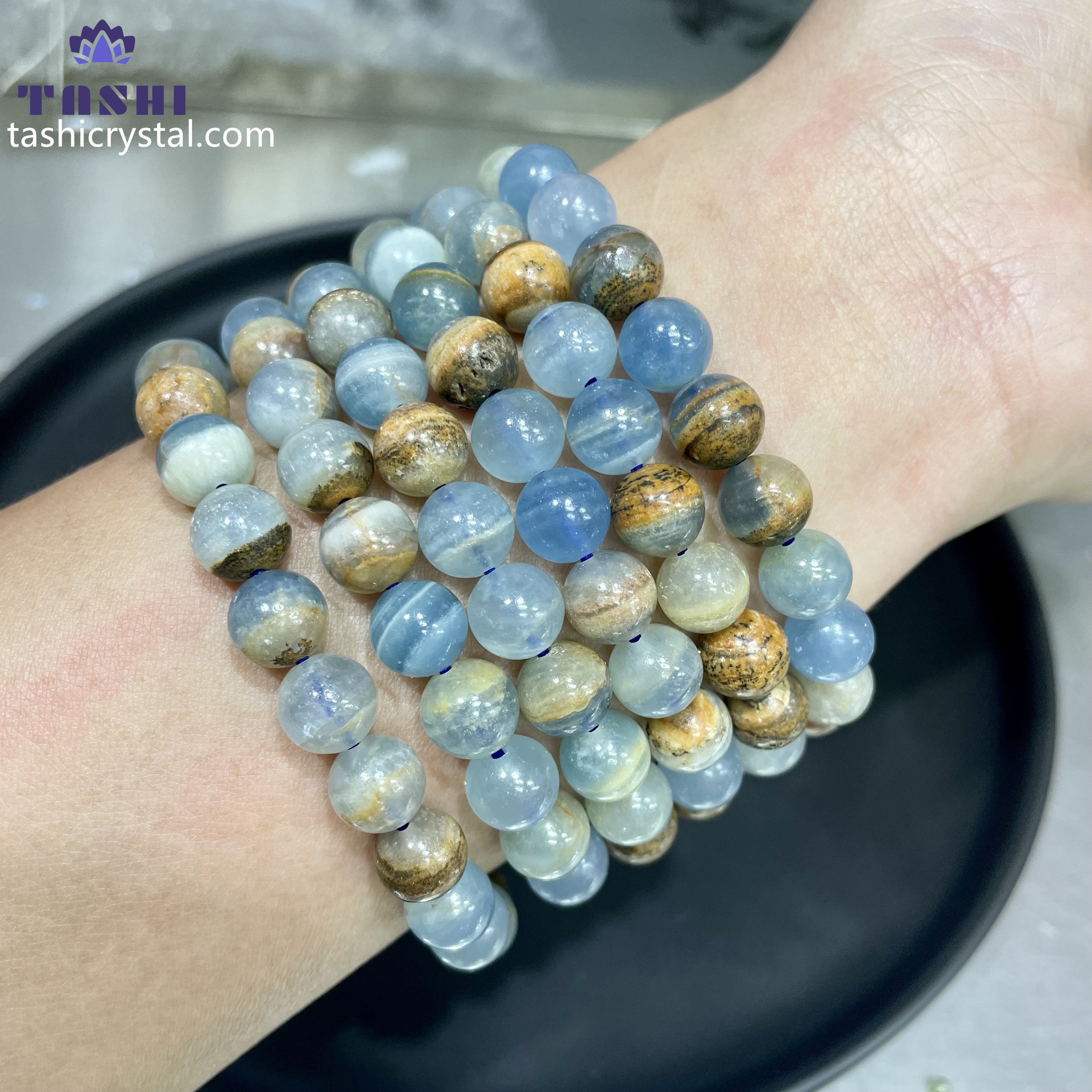 Blue Onyx Bracelets