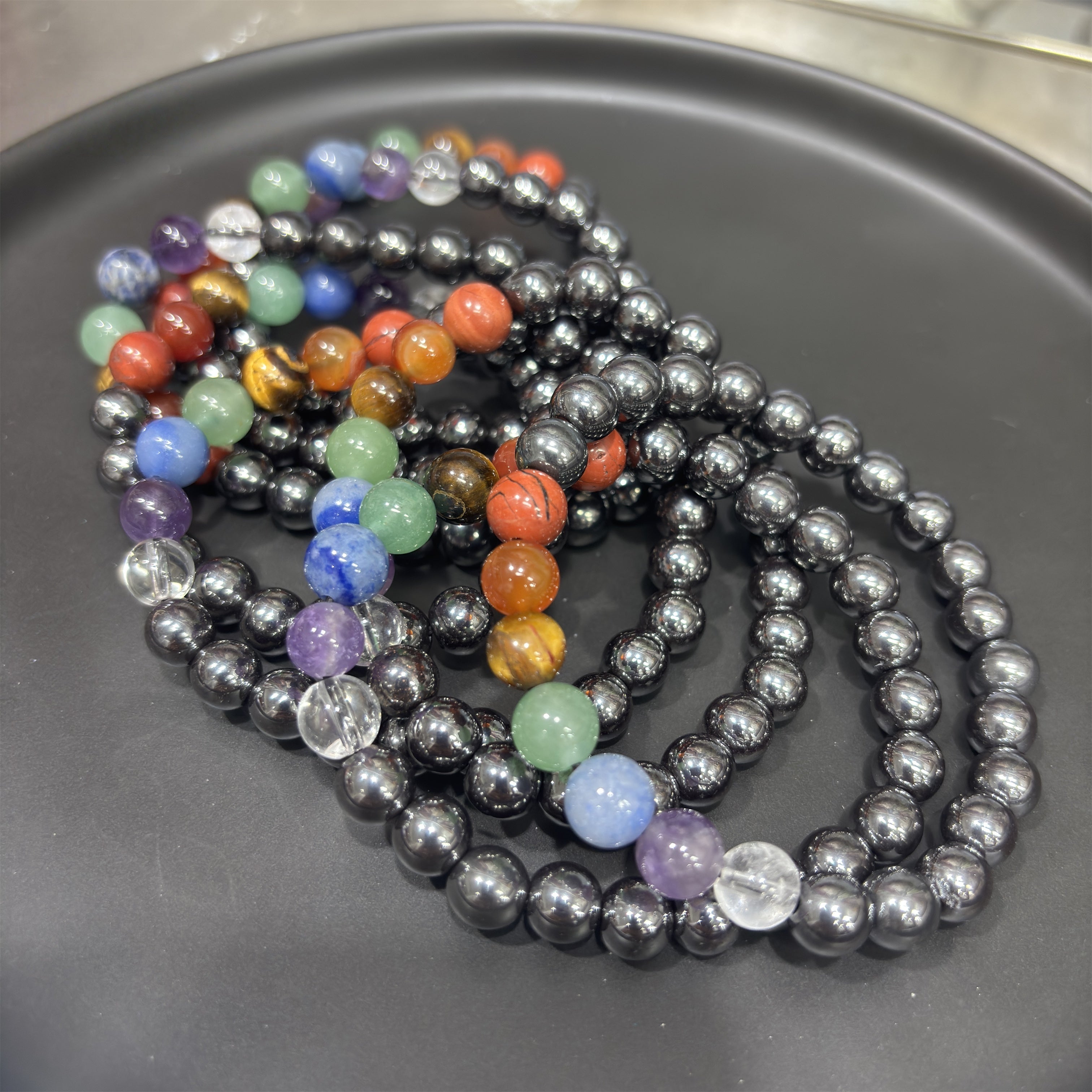 Hematite Chakra Bracelets
