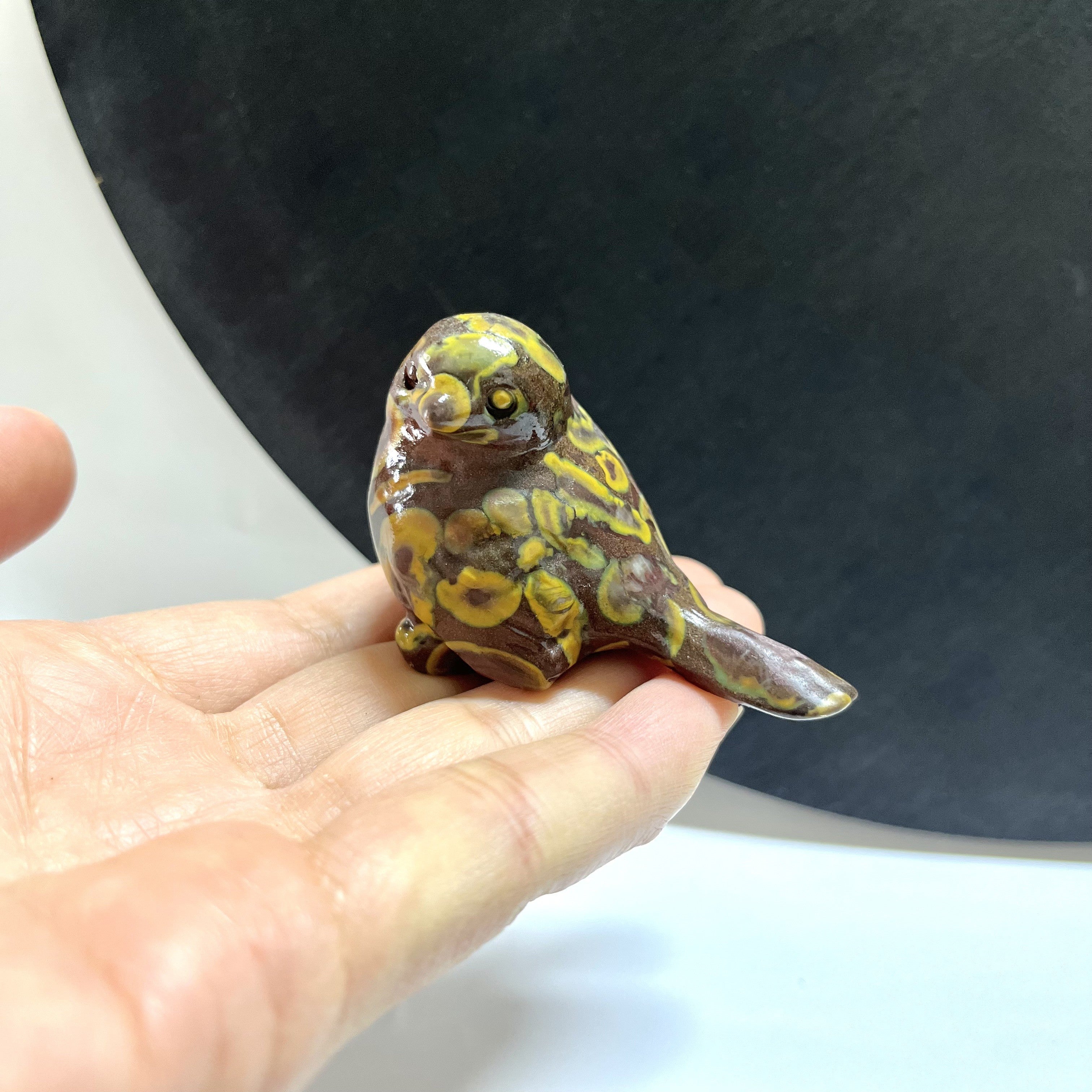 7CM Bird Carving