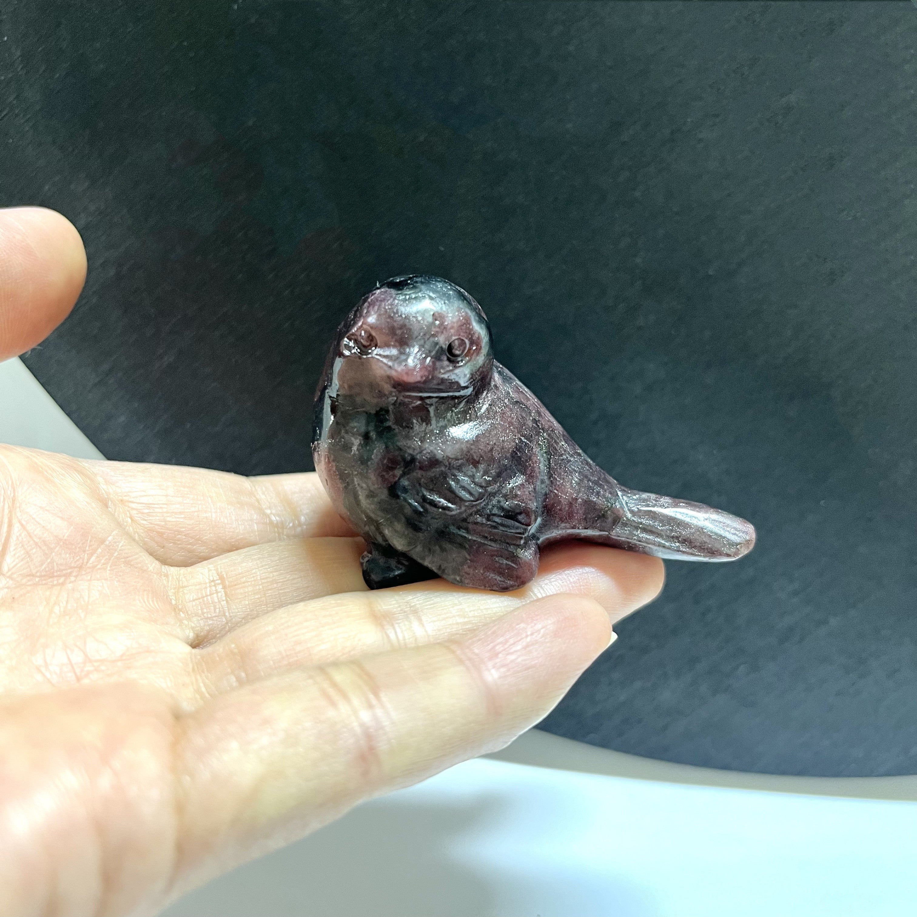7CM Bird Carving