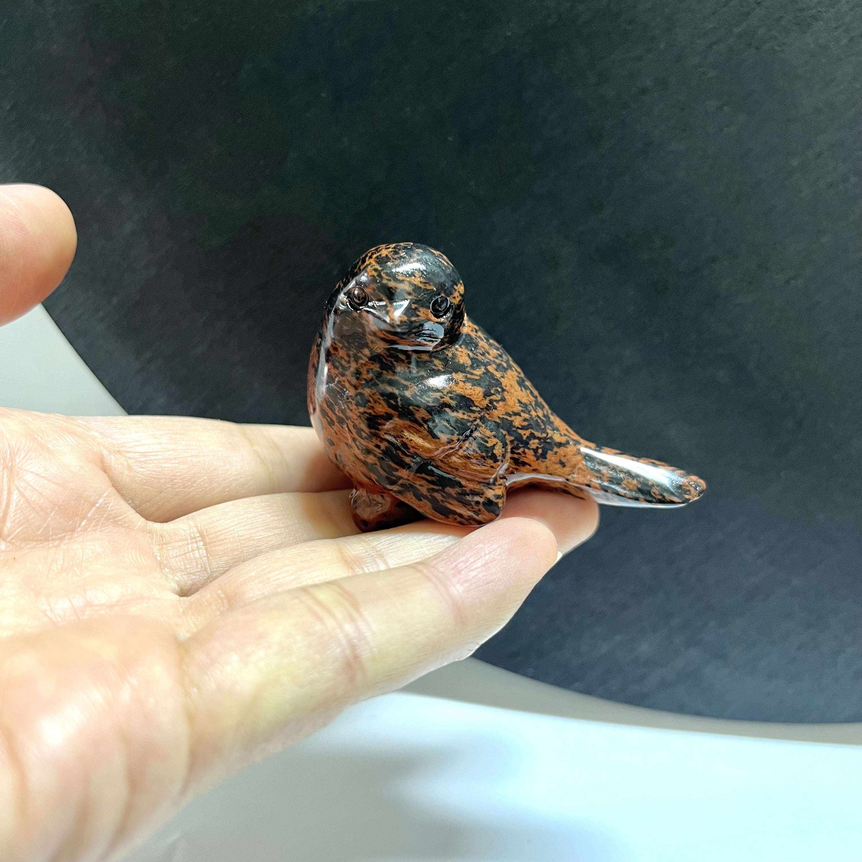 7CM Bird Carving