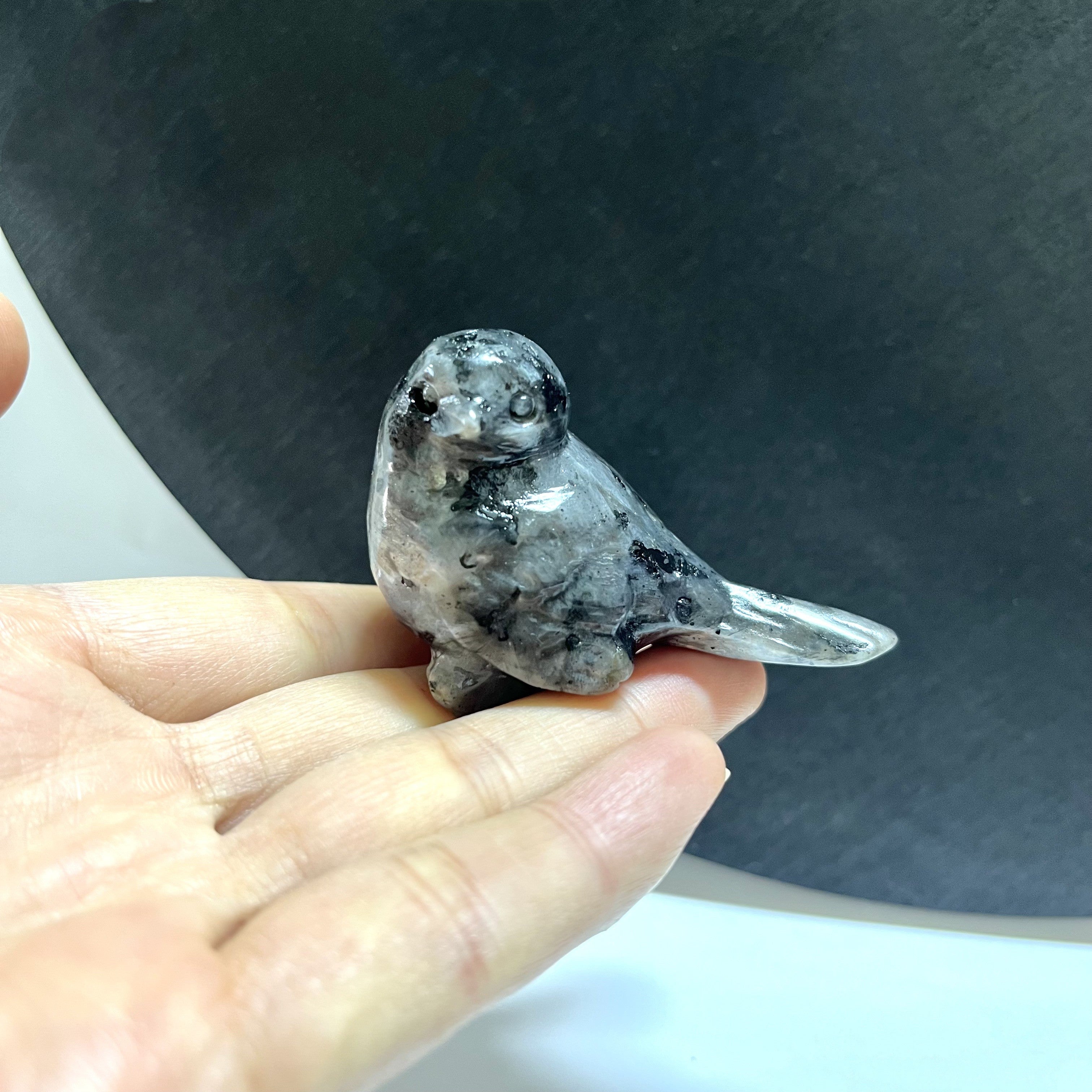 7CM Bird Carving