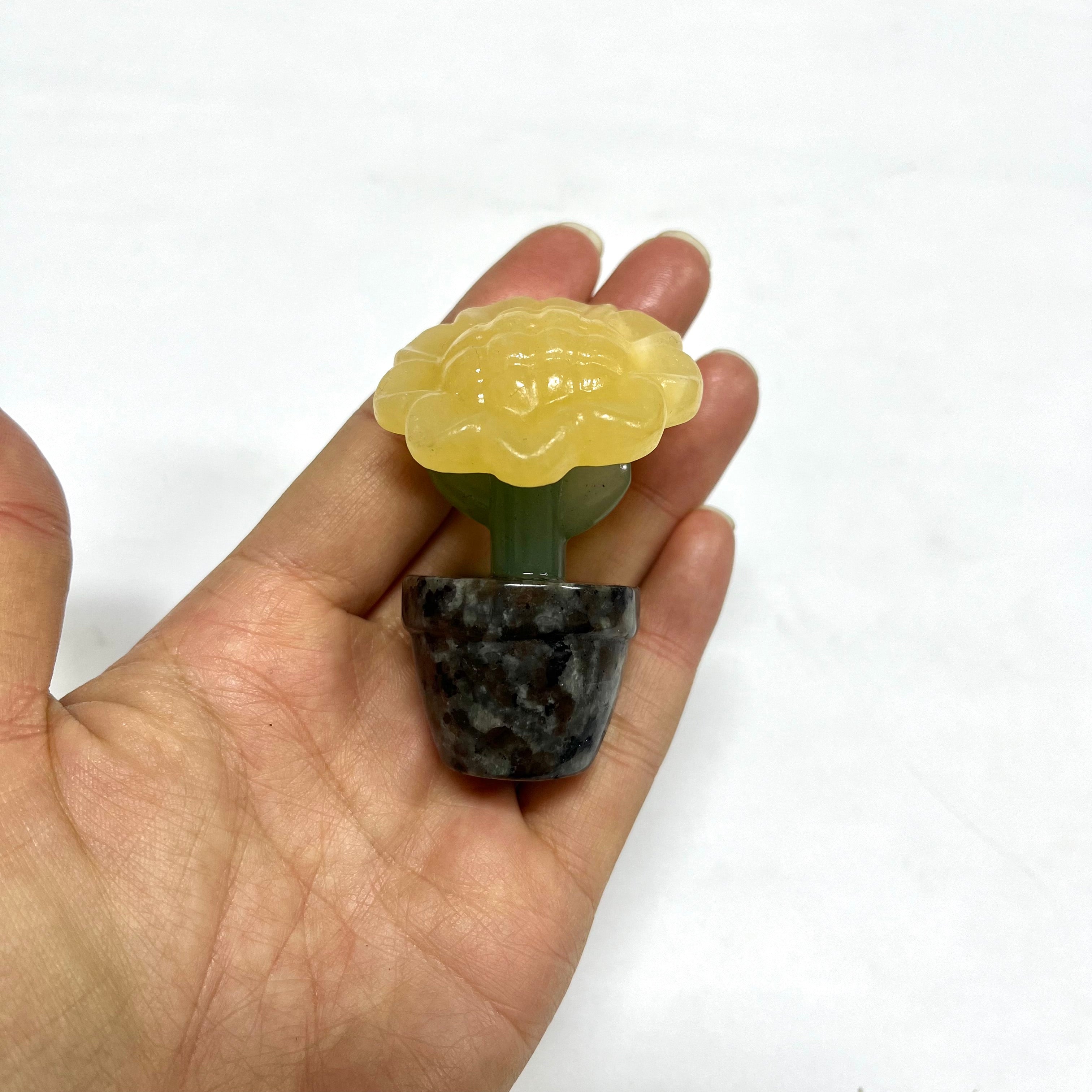7CM Sunflower Carving
