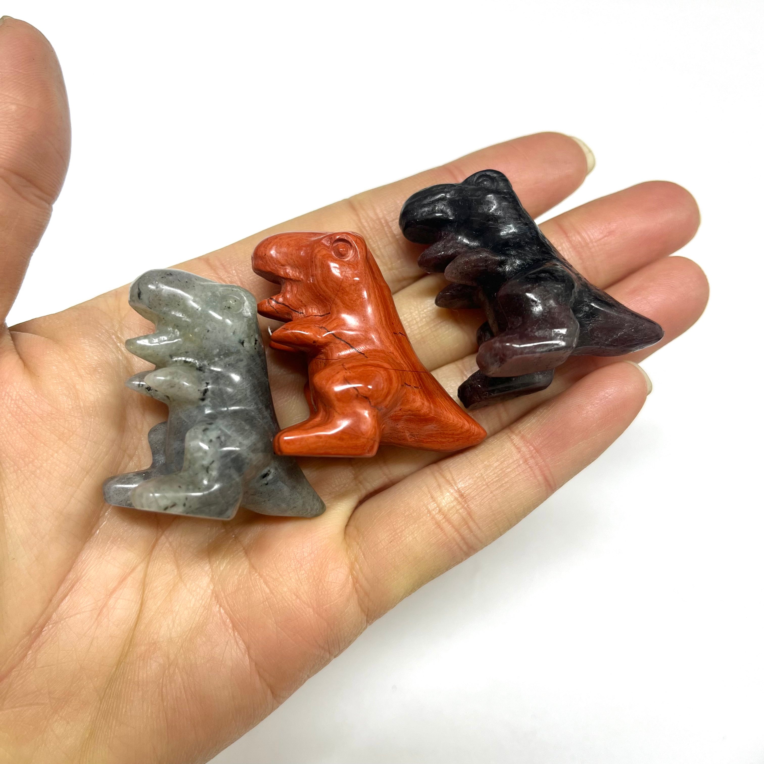 4CM Mini T-Rex Tyrannosaurus Carving