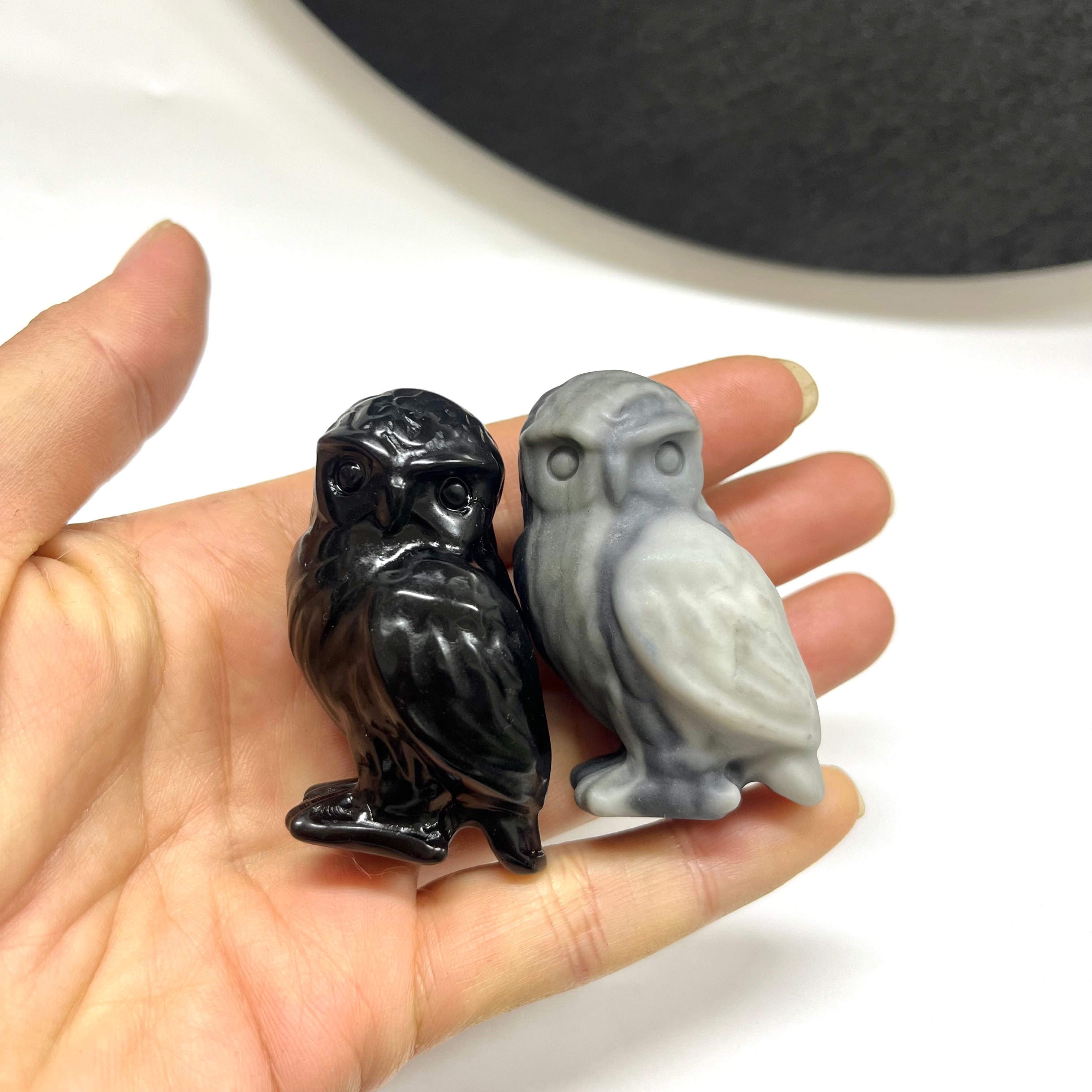 5CM Owl Carving