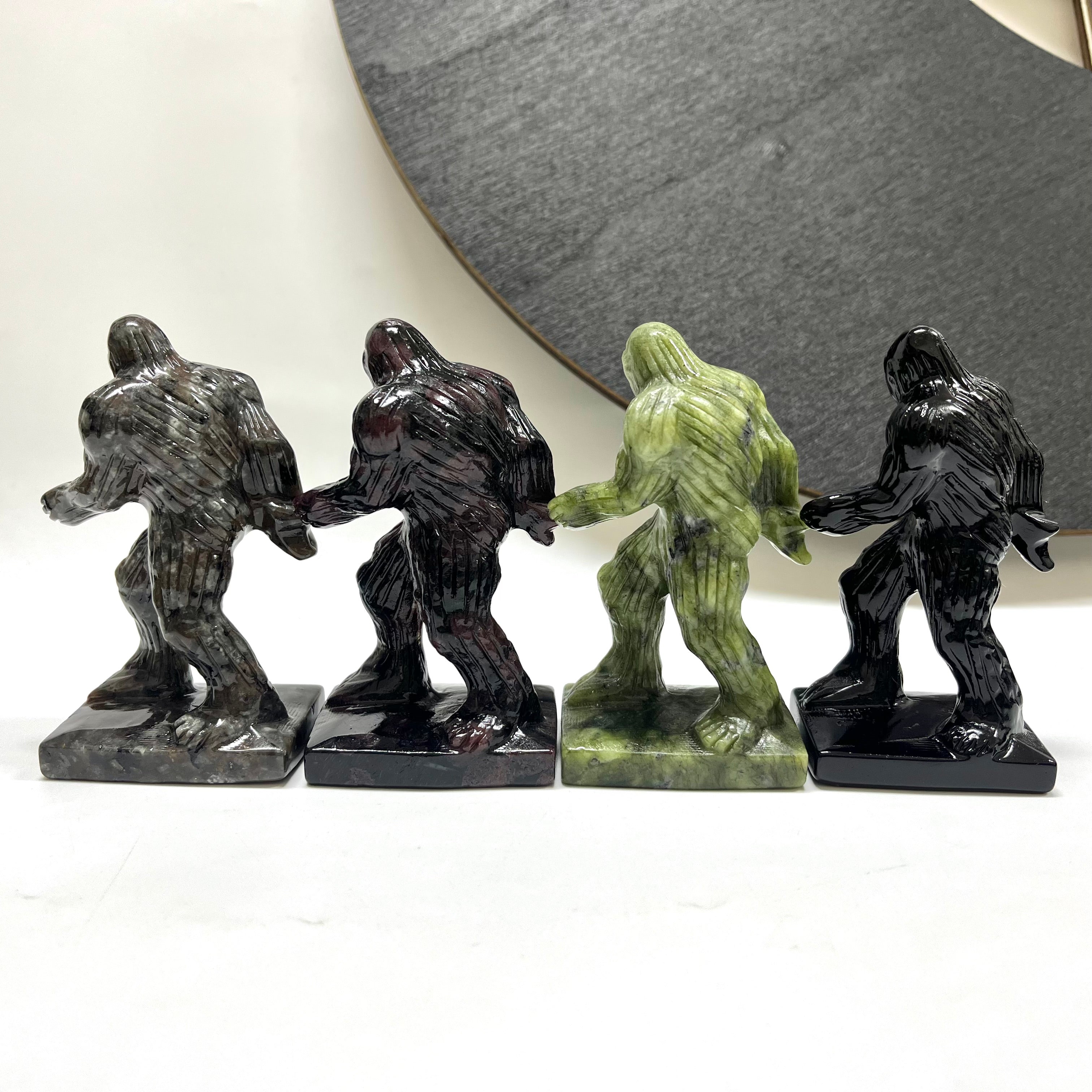 8CM Bigfoot with base Carving