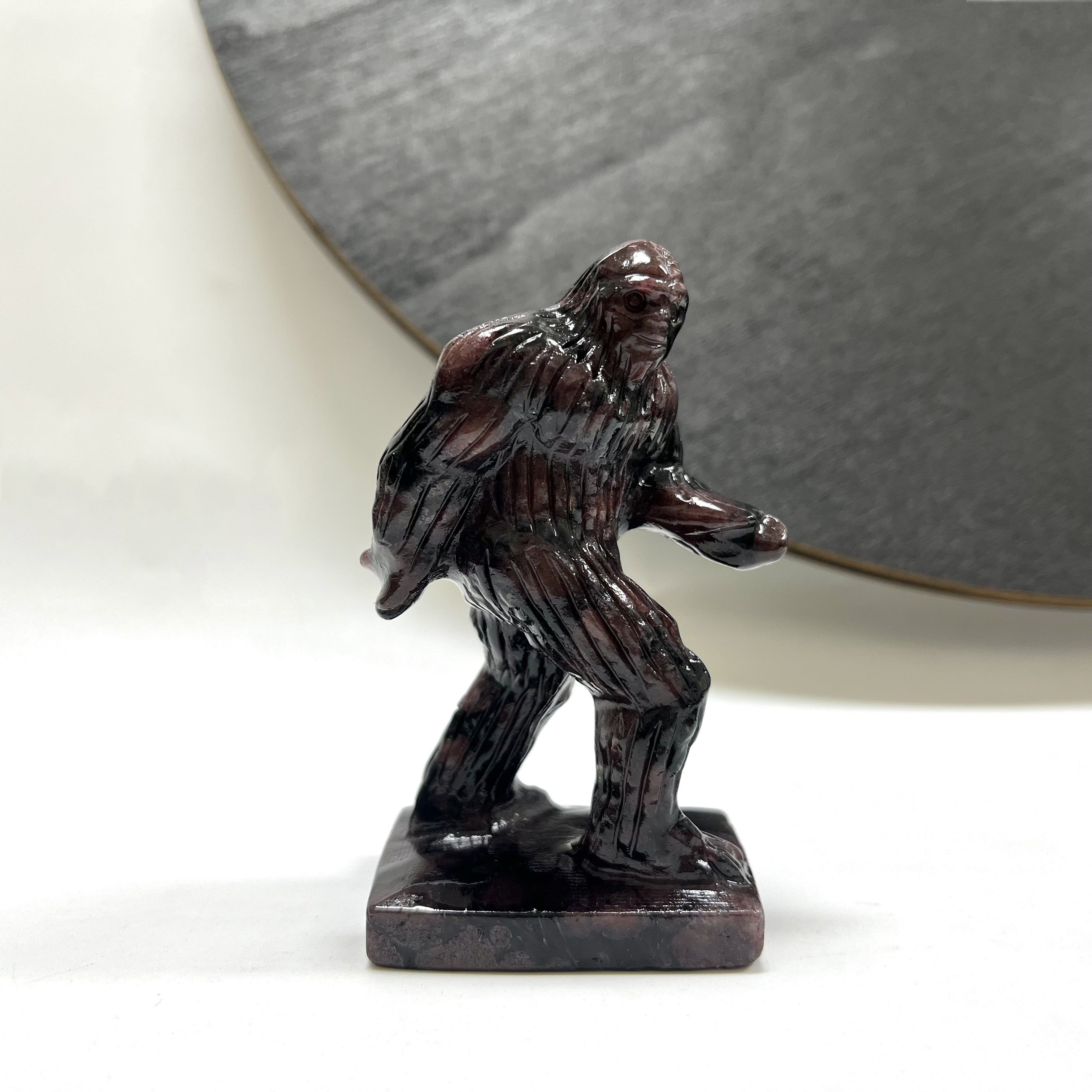 8CM Bigfoot with base Carving
